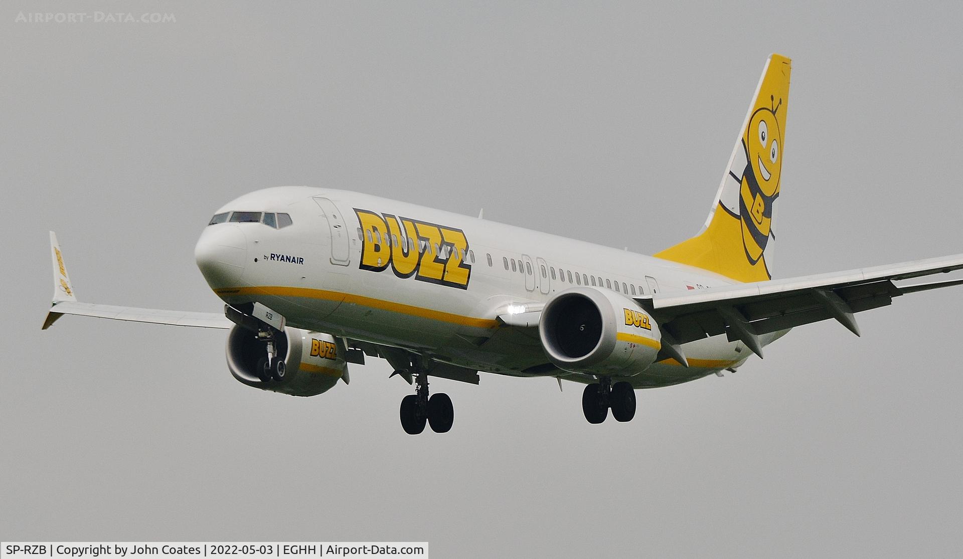 SP-RZB, 2019 Boeing 737-8-200 MAX C/N 62313, On approach to 08