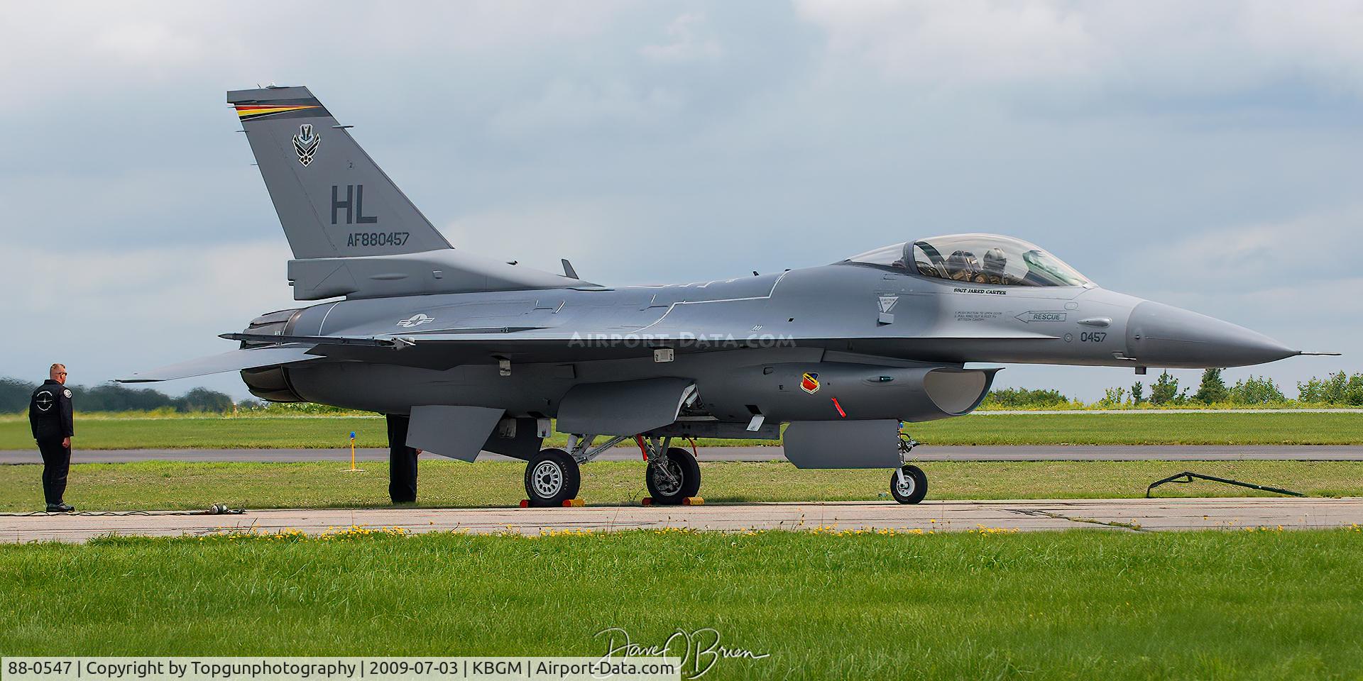 88-0547, 1989 General Dynamics F-16C Fighting Falcon C/N 1C-149, Viper demo ready to rock it