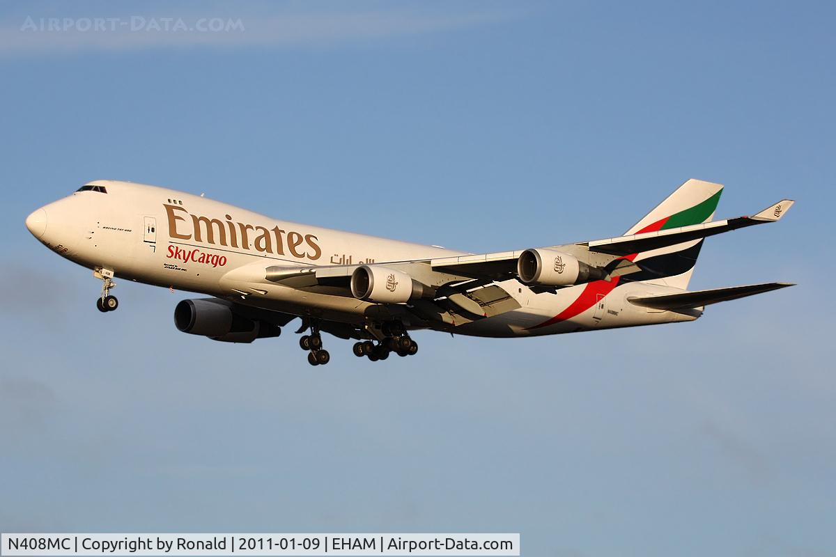 N408MC, 1998 Boeing 747-47UF C/N 29261, at spl
