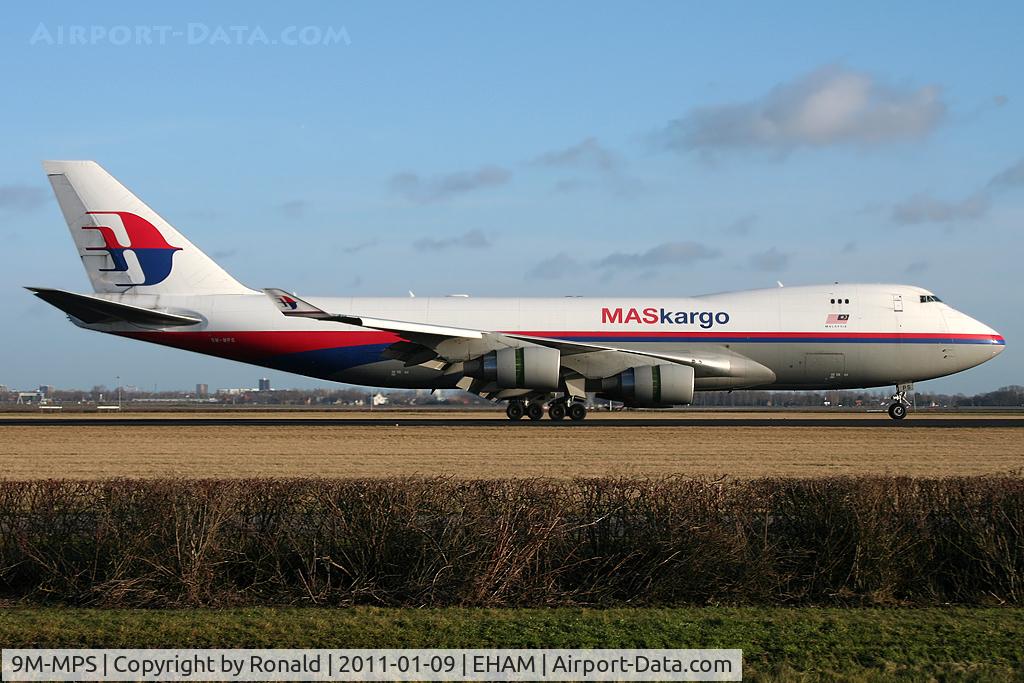 9M-MPS, 2006 Boeing 747-4H6F C/N 29902, at spl