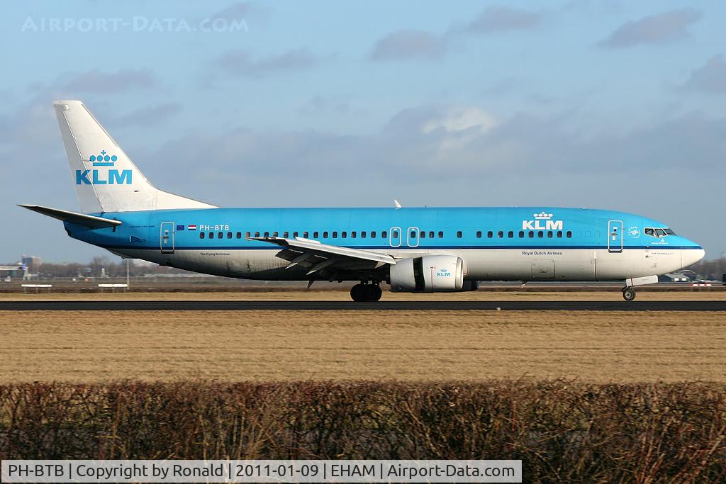 PH-BTB, 1992 Boeing 737-406 C/N 25423, at spl