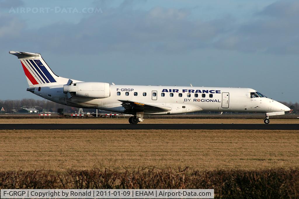 F-GRGP, 1999 Embraer ERJ-135ER (EMB-135ER) C/N 145188, at spl
