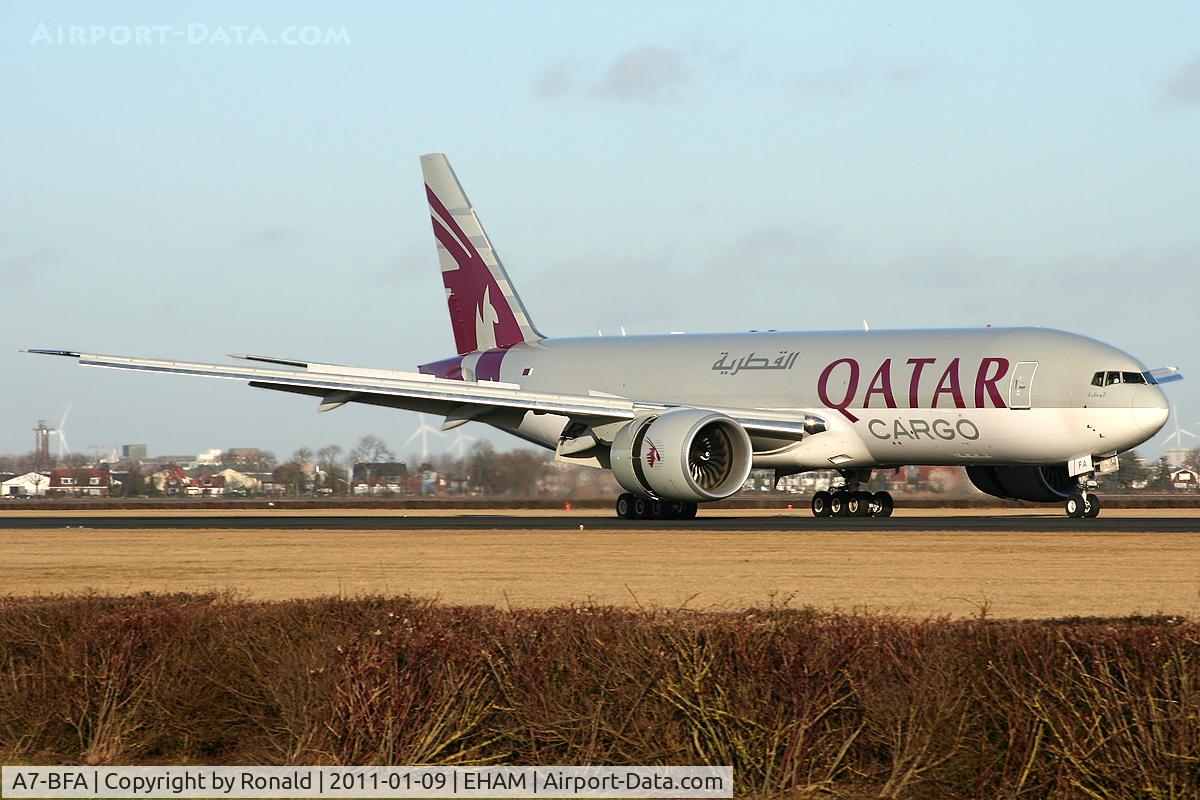 A7-BFA, 2010 Boeing 777-FDZ C/N 36098, at spl