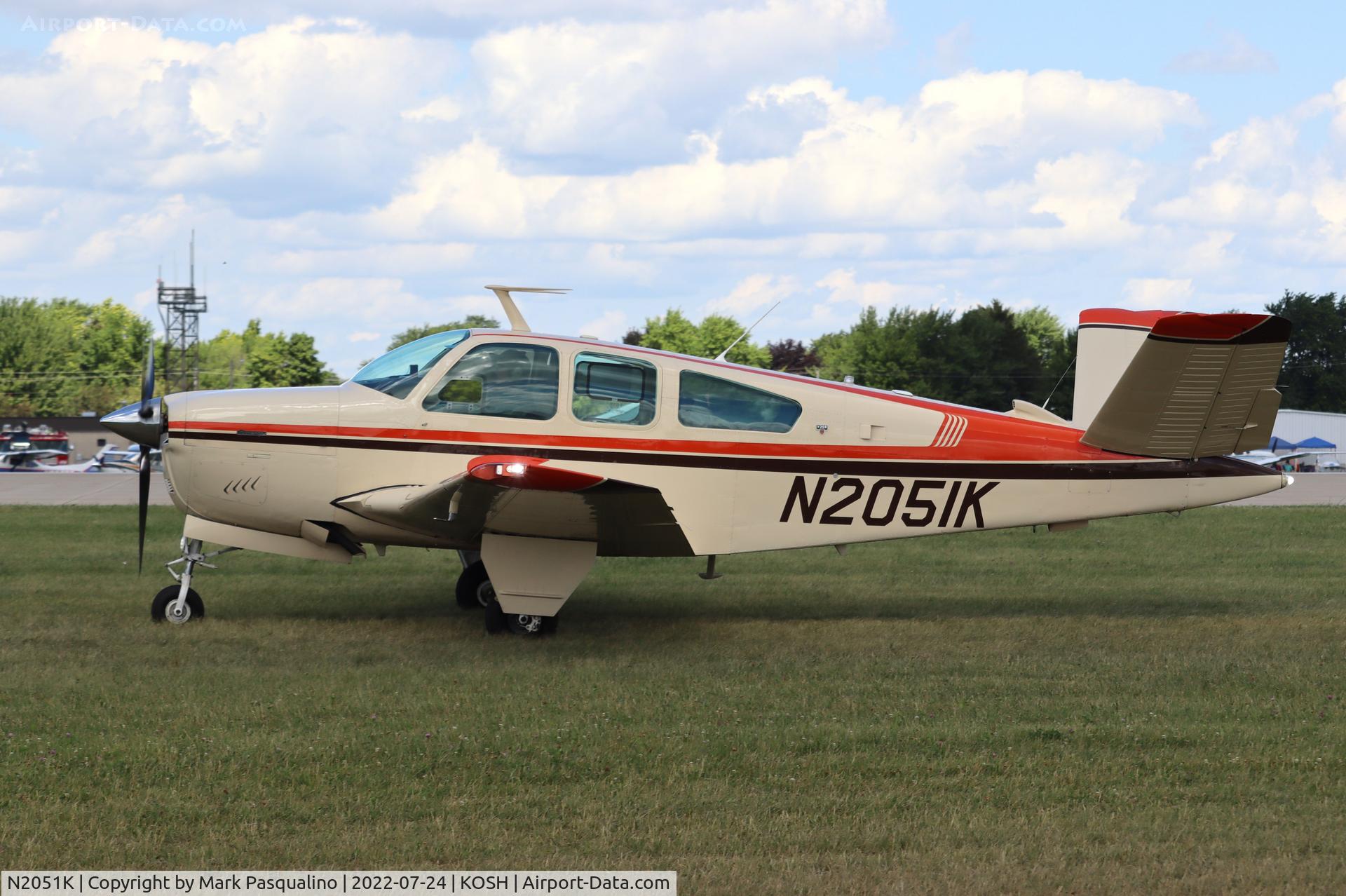 N2051K, 1978 Beech V35B Bonanza C/N D-10198, Beech V35B
