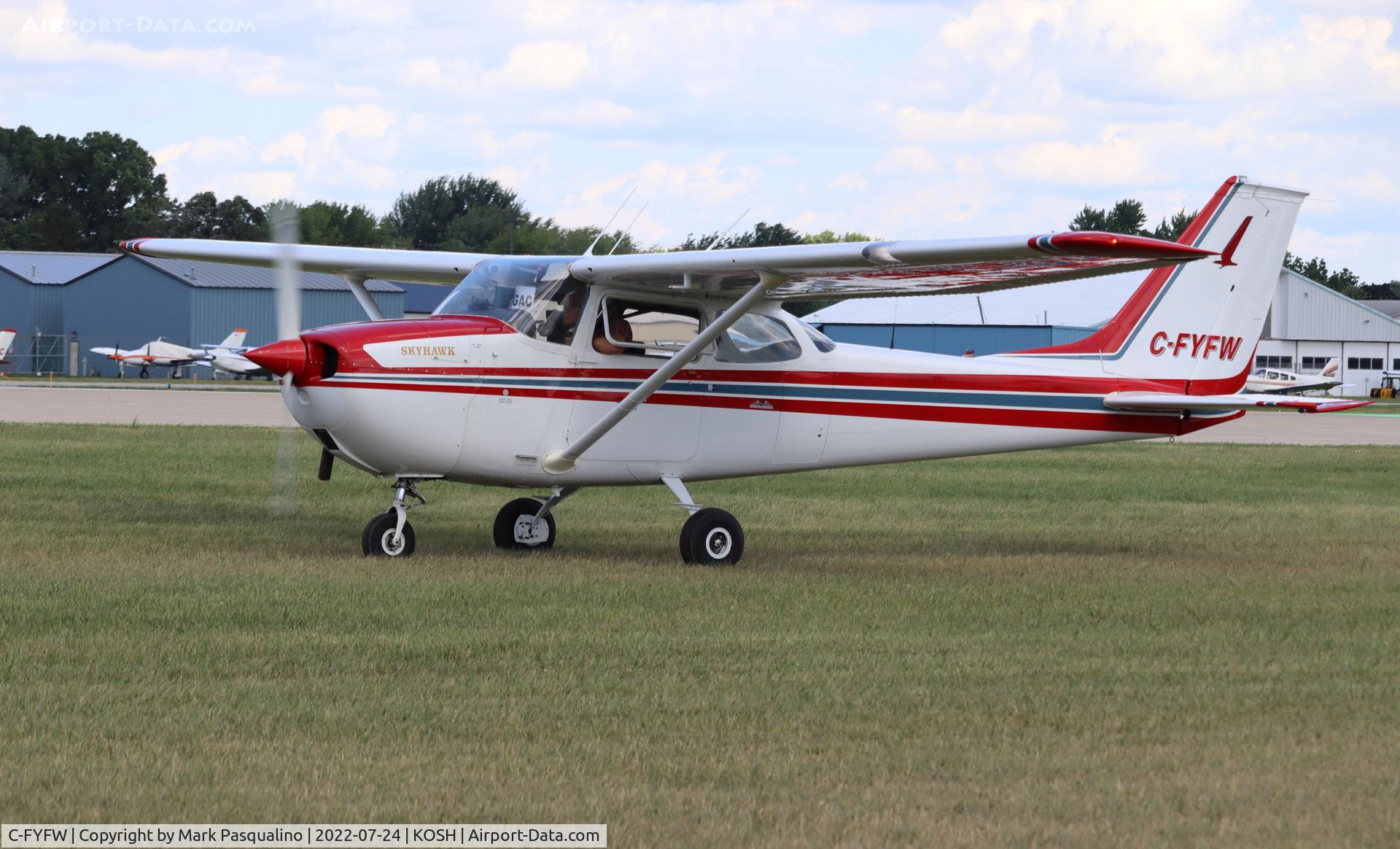 C-FYFW, 1969 Cessna 172K Skyhawk C/N 17258028, Cessna 172K