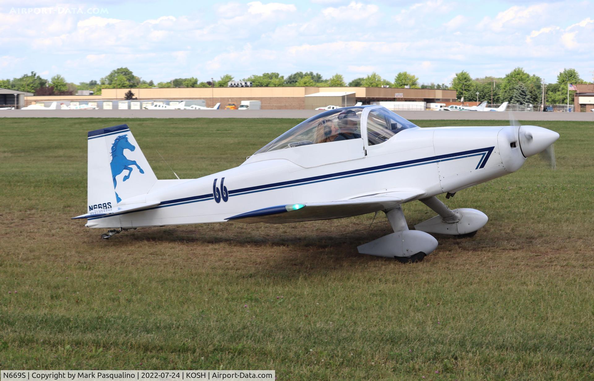 N669S, 1996 Bushby Mustang II C/N 7095, Bushby Mustang II