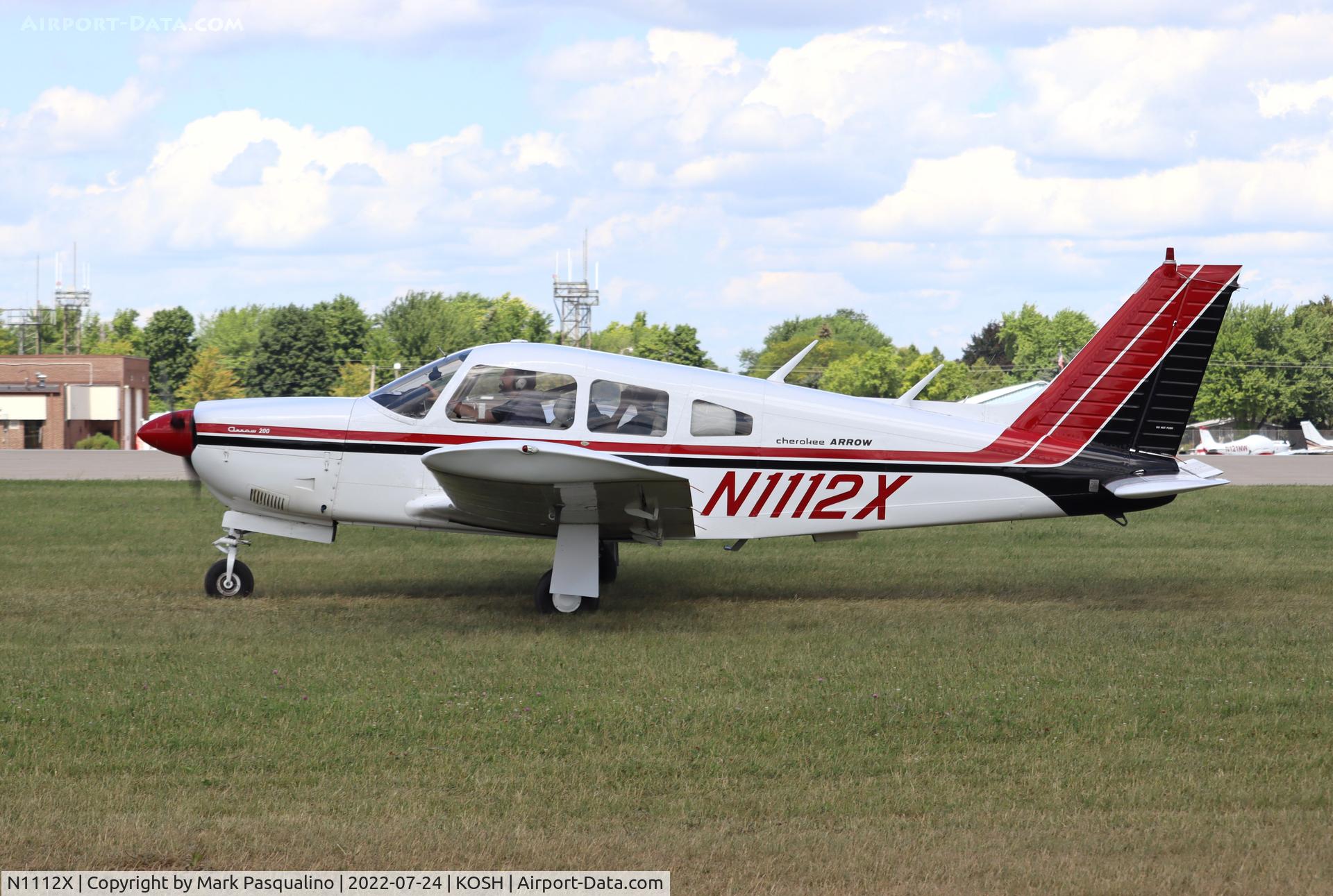N1112X, 1975 Piper PA-28R-200 Cherokee Arrow C/N 28R-7535247, Piper PA-28R-200