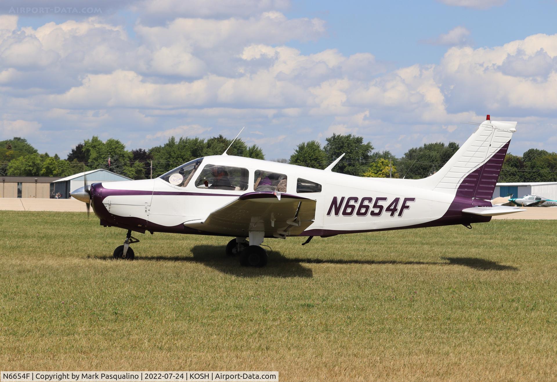 N6654F, 1976 Piper PA-28-151 C/N 28-7715173, Piper PA-28-151