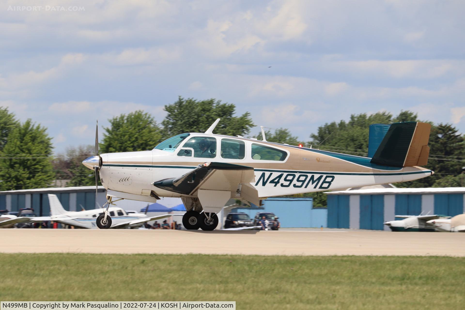 N499MB, 1964 Beech S35 Bonanza C/N D-7587, Beech S35