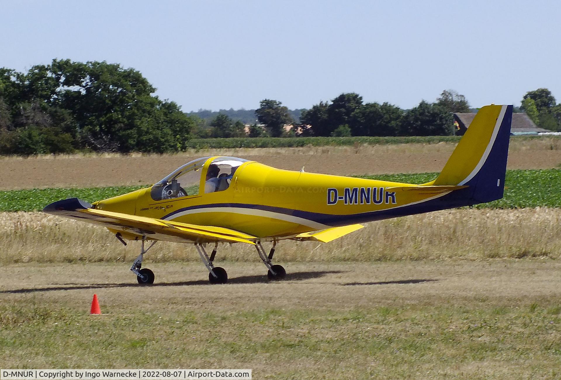 D-MNUR, Kappa KP-2U Sova C/N 050, Kappa KP-2U Sova at the 2022 Flugplatz-Wiesenfest airfield display at Weilerswist-Müggenhausen ultralight airfield