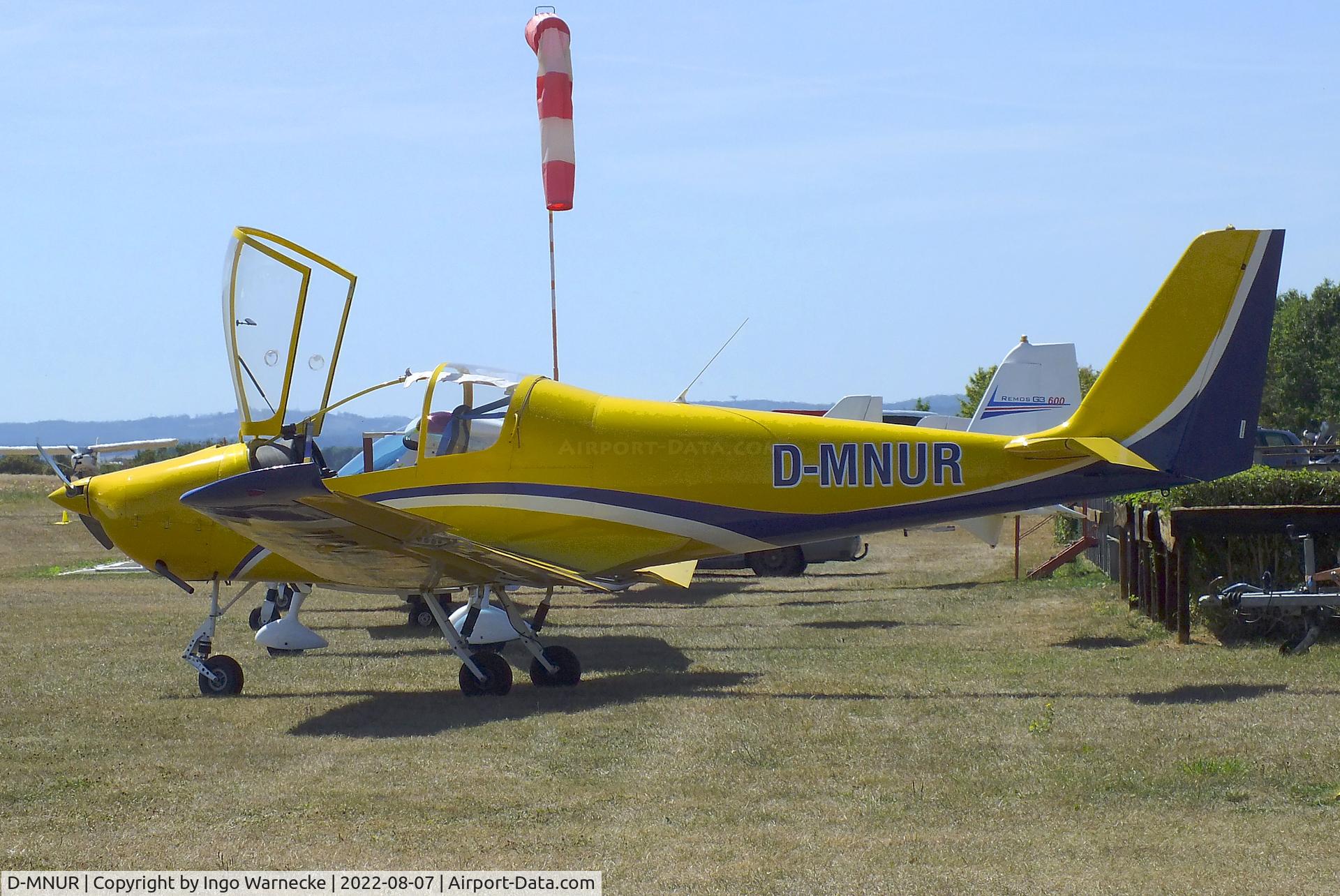 D-MNUR, Kappa KP-2U Sova C/N 050, Kappa KP-2U Sova at the 2022 Flugplatz-Wiesenfest airfield display at Weilerswist-Müggenhausen ultralight airfield