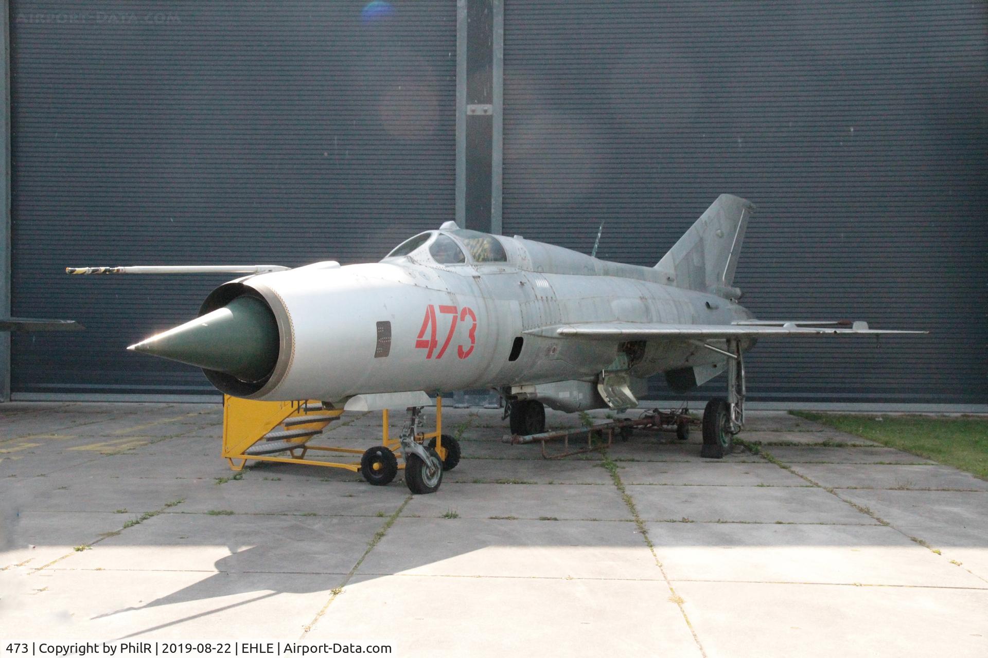473, Mikoyan-Gurevich MiG-21PFM C/N 94A7006, 473 MiG-21 SPS-K Fishbed NVA (DDR) Aviodrome Lelystad