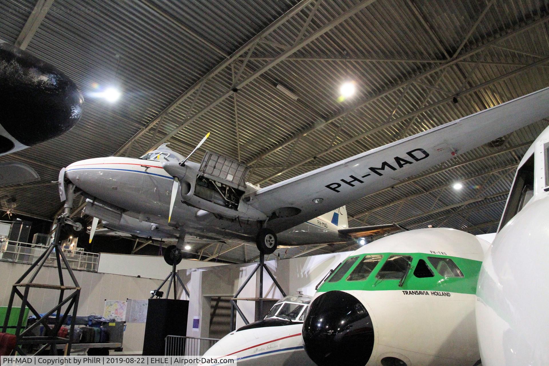 PH-MAD, 1955 De Havilland DH-104 Devon C.20 C/N 04453, 'PH-MAD' (XJ350) 1955 DH104 Sea Devon C20  'Martinair' Aviodrome Lelystad