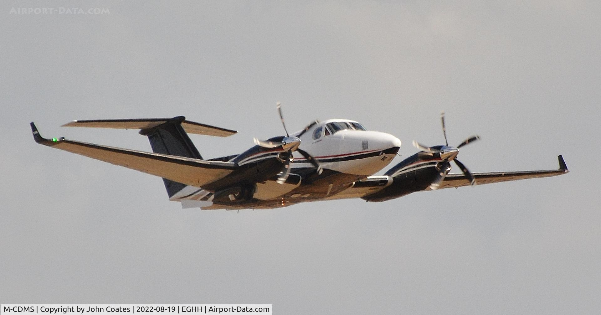 M-CDMS, Beech Super King Air 250 C/N BY-262, Departing off 26