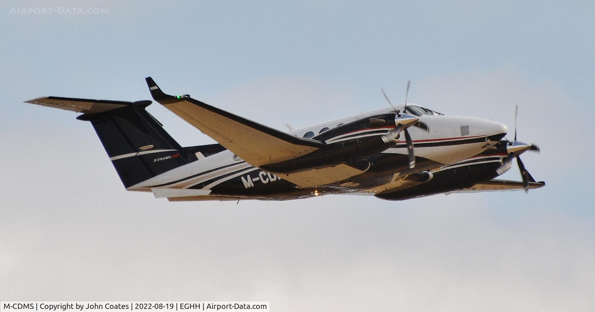 M-CDMS, Beech Super King Air 250 C/N BY-262, Climbing from 26
