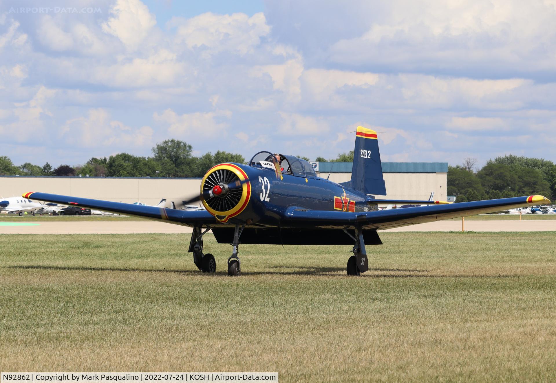 N92862, 1965 Nanchang CJ-6 C/N 1232032, Nanchang CJ-6