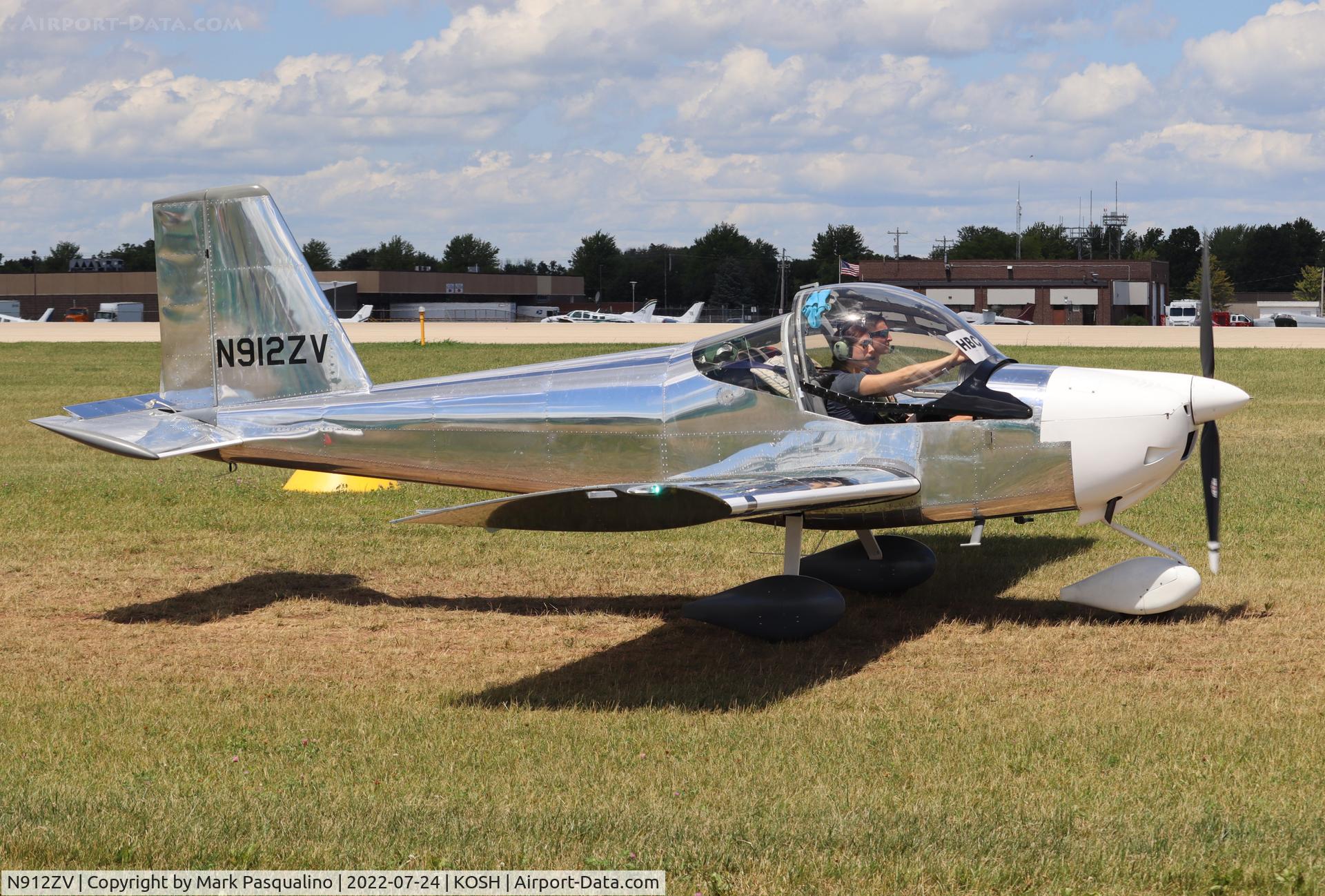 N912ZV, 2021 Vans RV-12IS C/N 121278, Vans RV-12IS