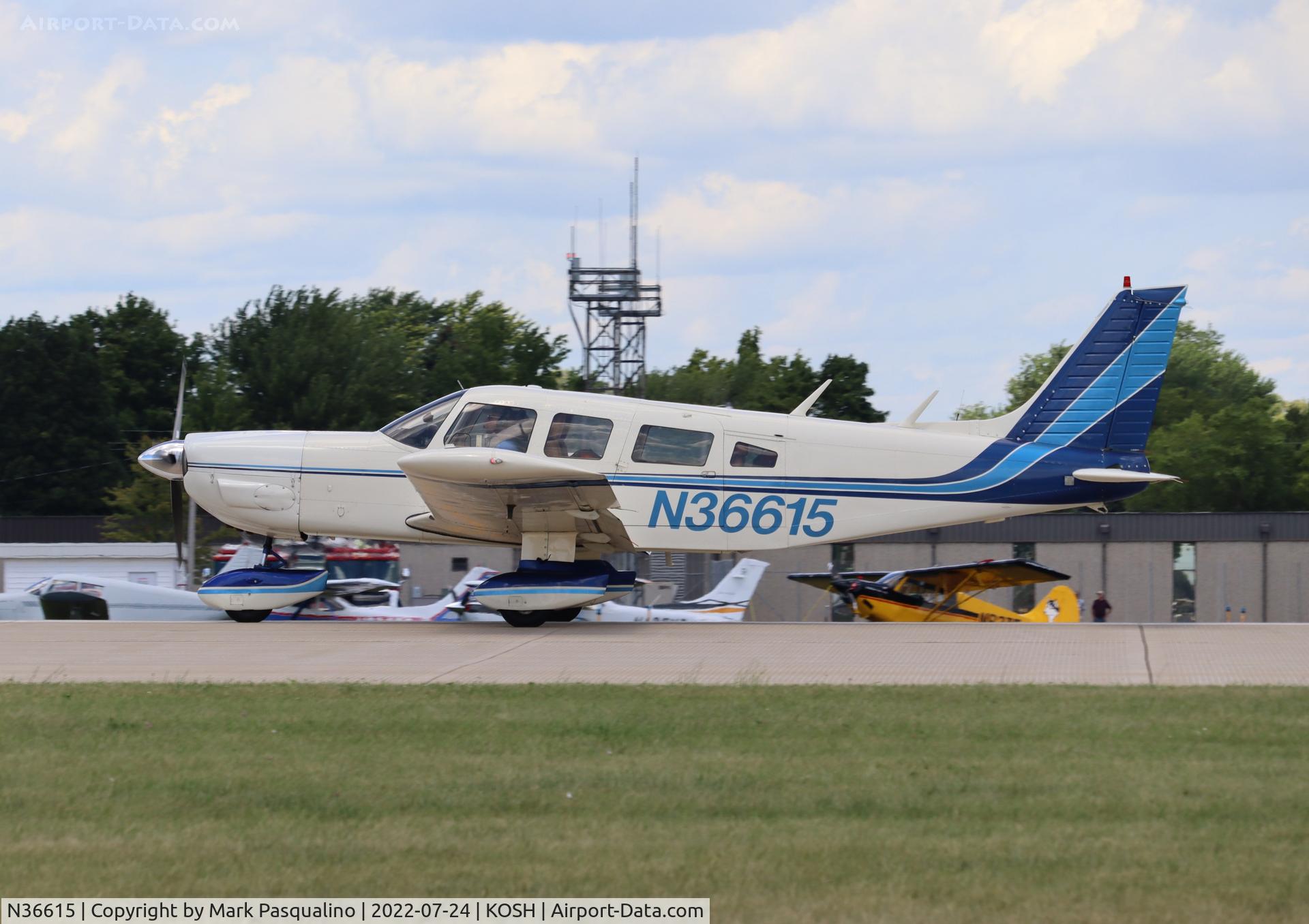 N36615, 1978 Piper PA-32-300 Cherokee Six C/N 32-7840166, Piper PA-32-300