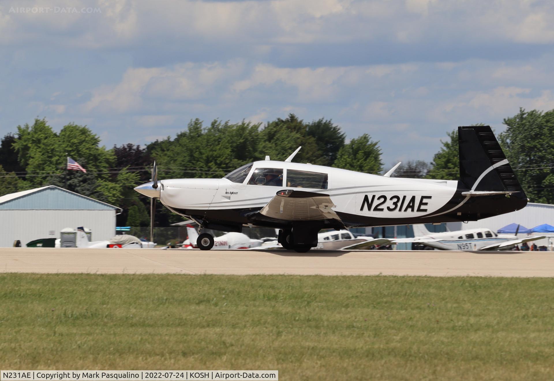 N231AE, 1979 Mooney M20K C/N 25-0054, Mooney M20K