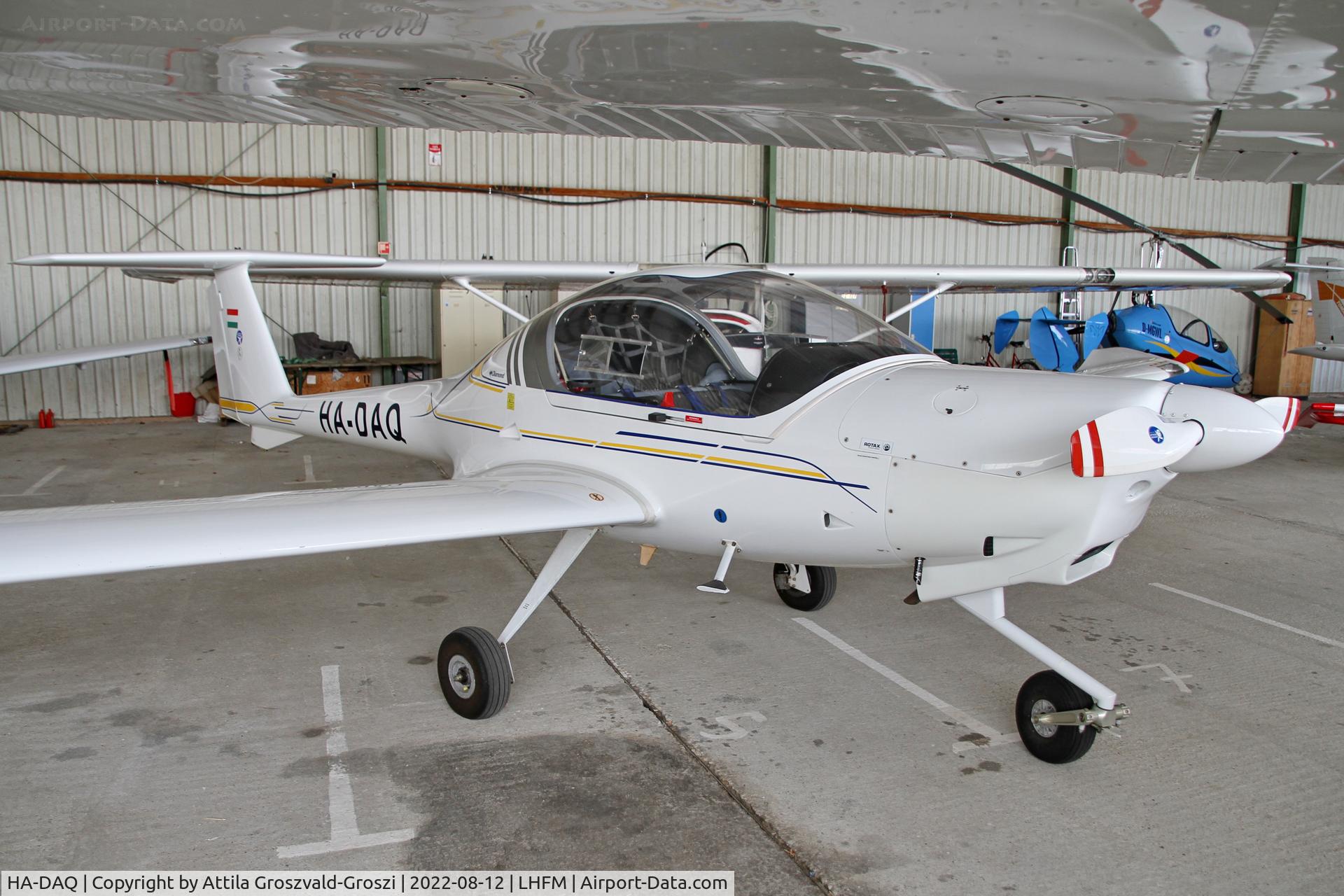 HA-DAQ, 1997 Diamond DA-20A-1 Katana C/N 10263, LHFM - Meidl Airport, Fertöszentmiklós, Hungary