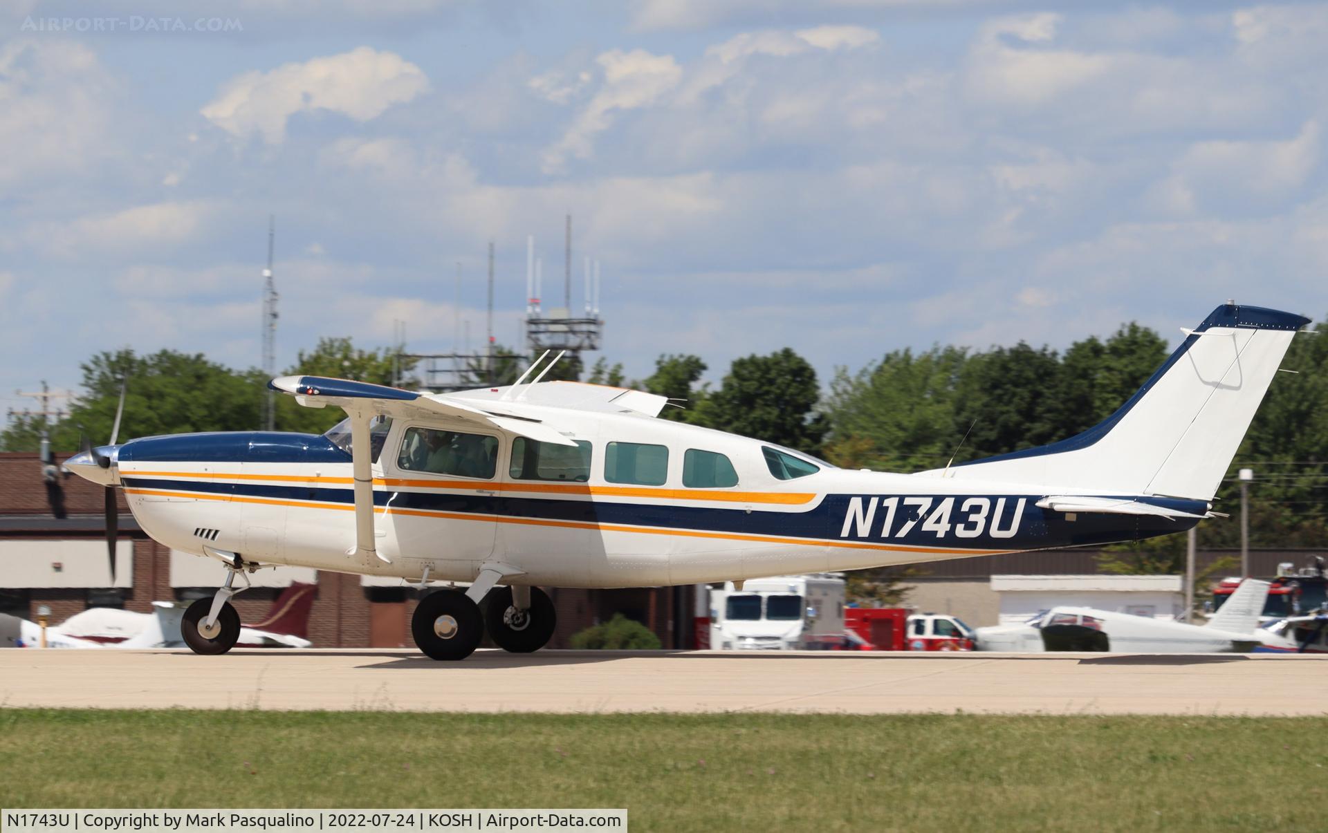 N1743U, 1976 Cessna T207 C/N 207-00343, Cessna T207