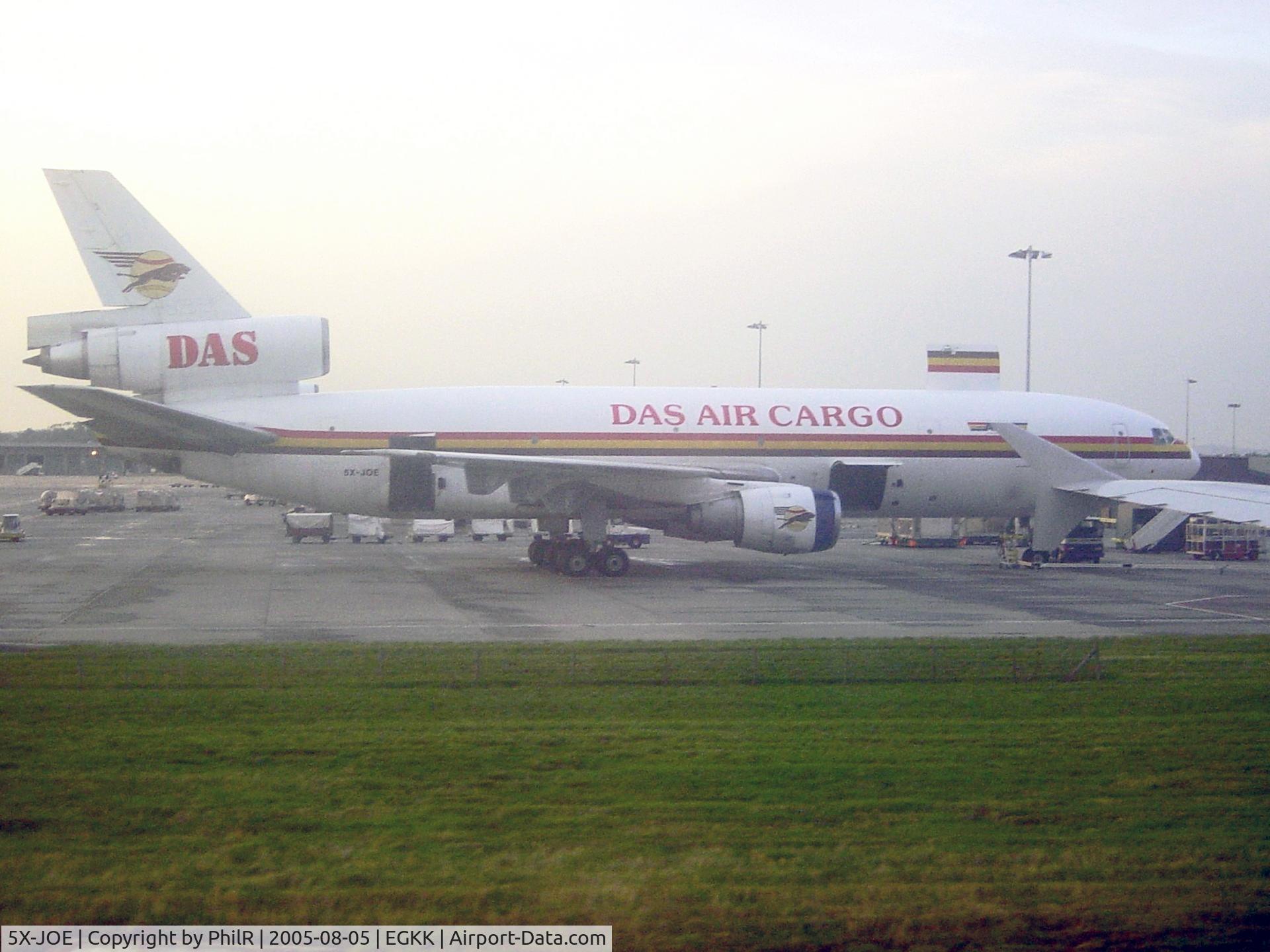 5X-JOE, 1973 Douglas DC-10-30CF C/N 47906, DAS 1973 DC-10-30F 5X-JOE LGW