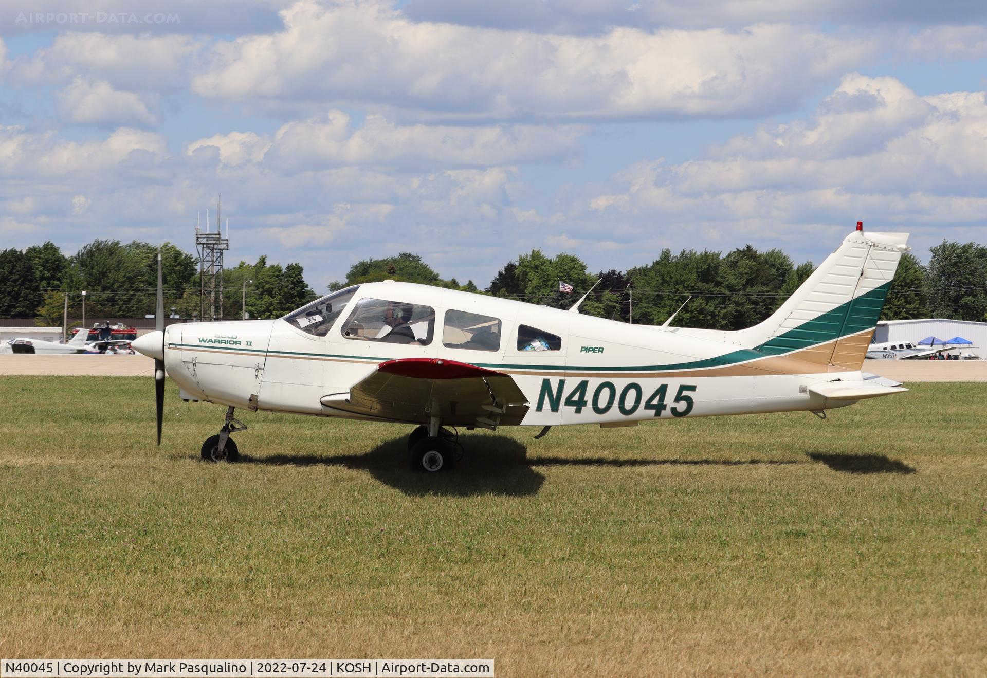 N40045, 1977 Piper PA-28-161 C/N 28-7816006, Piper PA-28-161