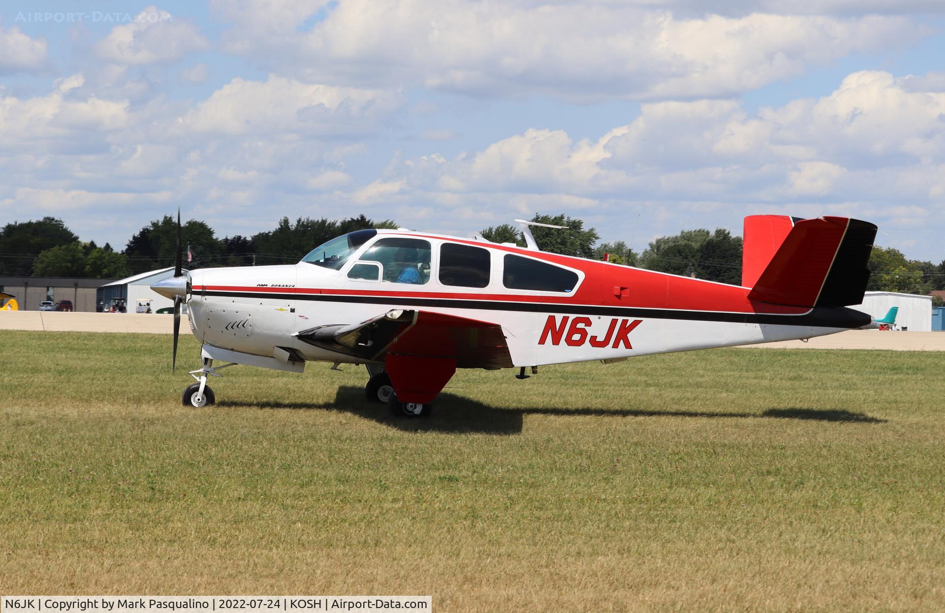 N6JK, 1964 Beech S35 Bonanza C/N D-7577, Beech S35
