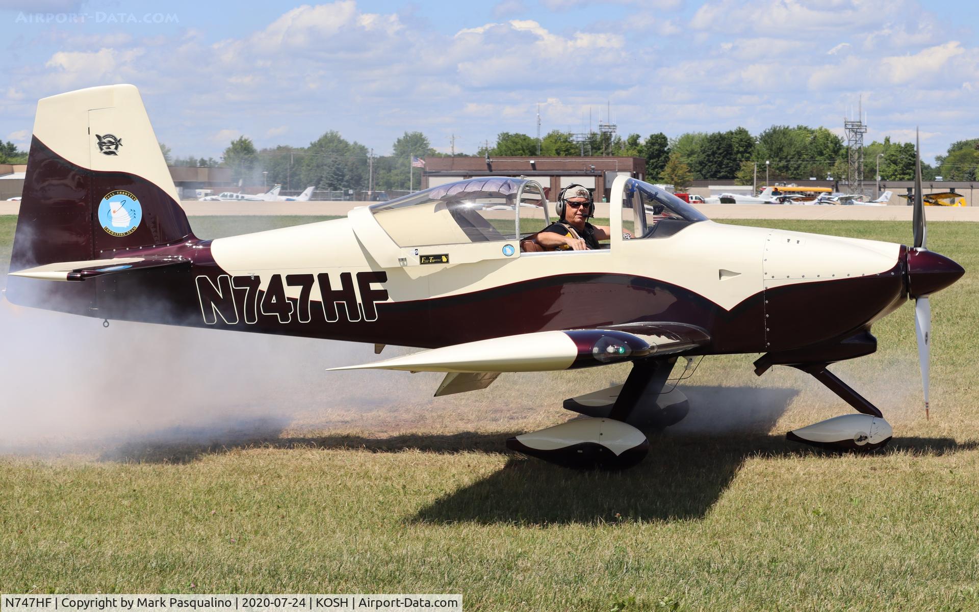 N747HF, Vans RV-7A C/N 71276, Vans RV-7A