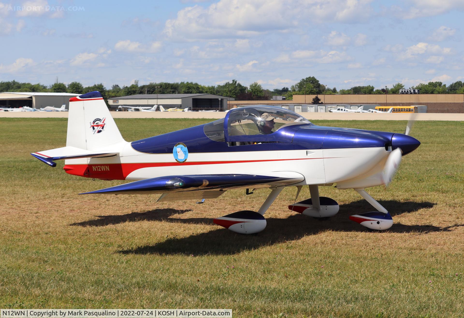 N12WN, 2008 Vans RV-6A C/N 60311, Vans RV-6A