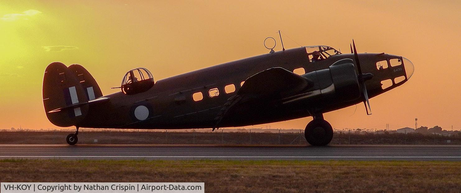 VH-KOY, 1939 Lockheed Hudson IVA C/N 6041, Avalon airshow