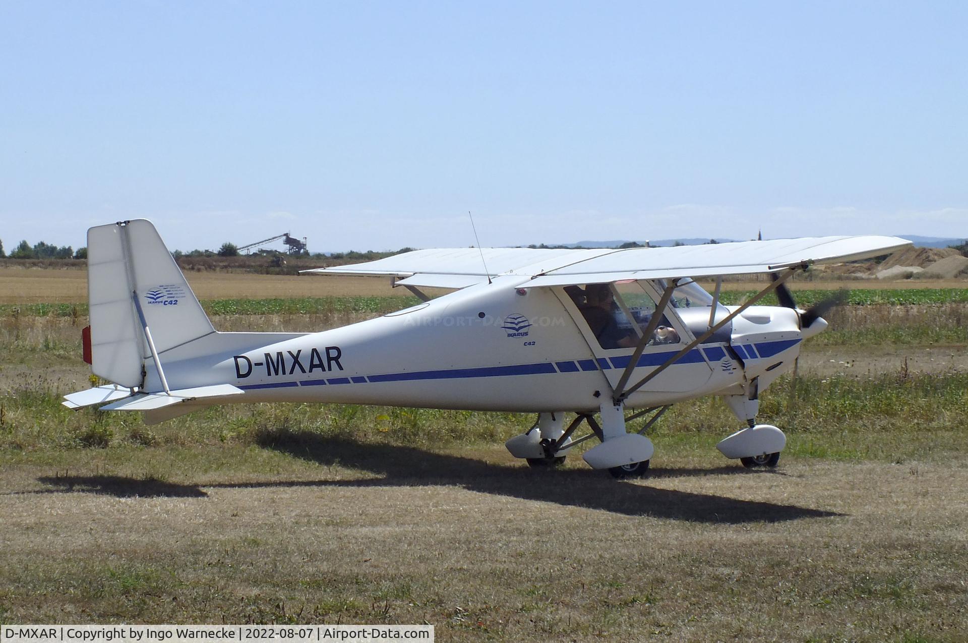 D-MXAR, Comco  Ikarus C42 C/N 0103-6308, Comco Ikarus C42 at the 2022 Flugplatz-Wiesenfest airfield display at Weilerswist-Müggenhausen ultralight airfield