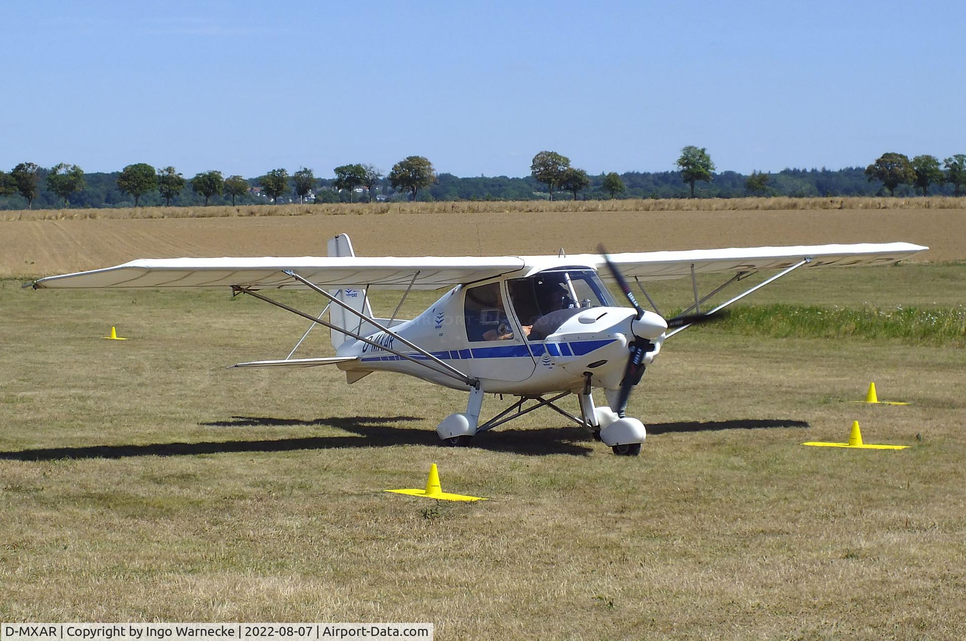 D-MXAR, Comco  Ikarus C42 C/N 0103-6308, Comco Ikarus C42 at the 2022 Flugplatz-Wiesenfest airfield display at Weilerswist-Müggenhausen ultralight airfield