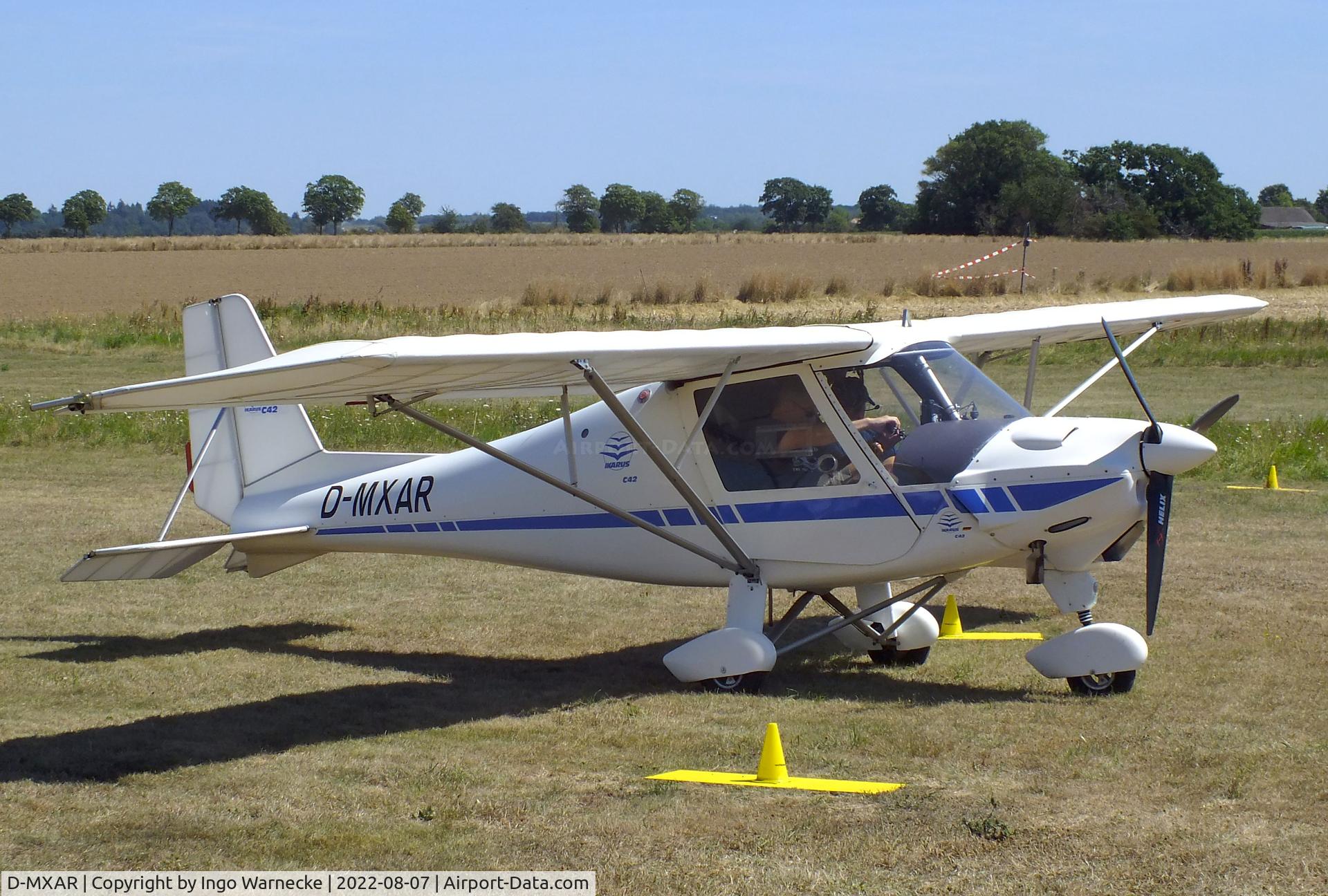 D-MXAR, Comco  Ikarus C42 C/N 0103-6308, Comco Ikarus C42 at the 2022 Flugplatz-Wiesenfest airfield display at Weilerswist-Müggenhausen ultralight airfield