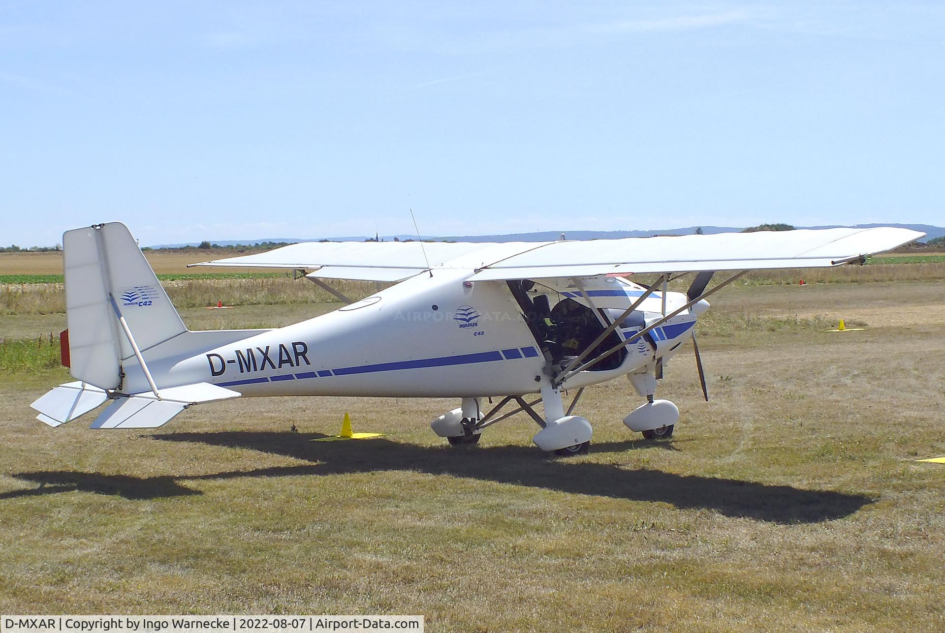 D-MXAR, Comco  Ikarus C42 C/N 0103-6308, Comco Ikarus C42 at the 2022 Flugplatz-Wiesenfest airfield display at Weilerswist-Müggenhausen ultralight airfield
