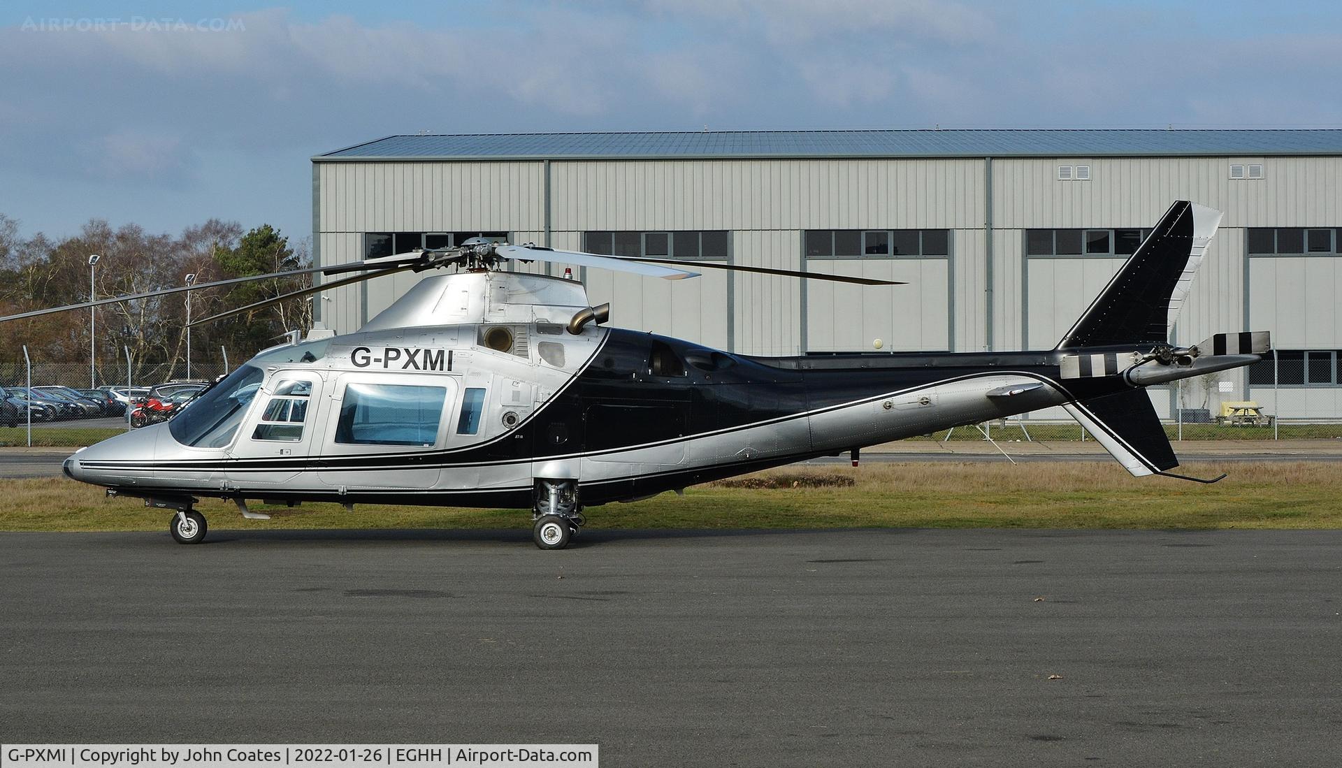 G-PXMI, 1996 Agusta A-109C C/N 7654, Visitor at Bliss Avn.