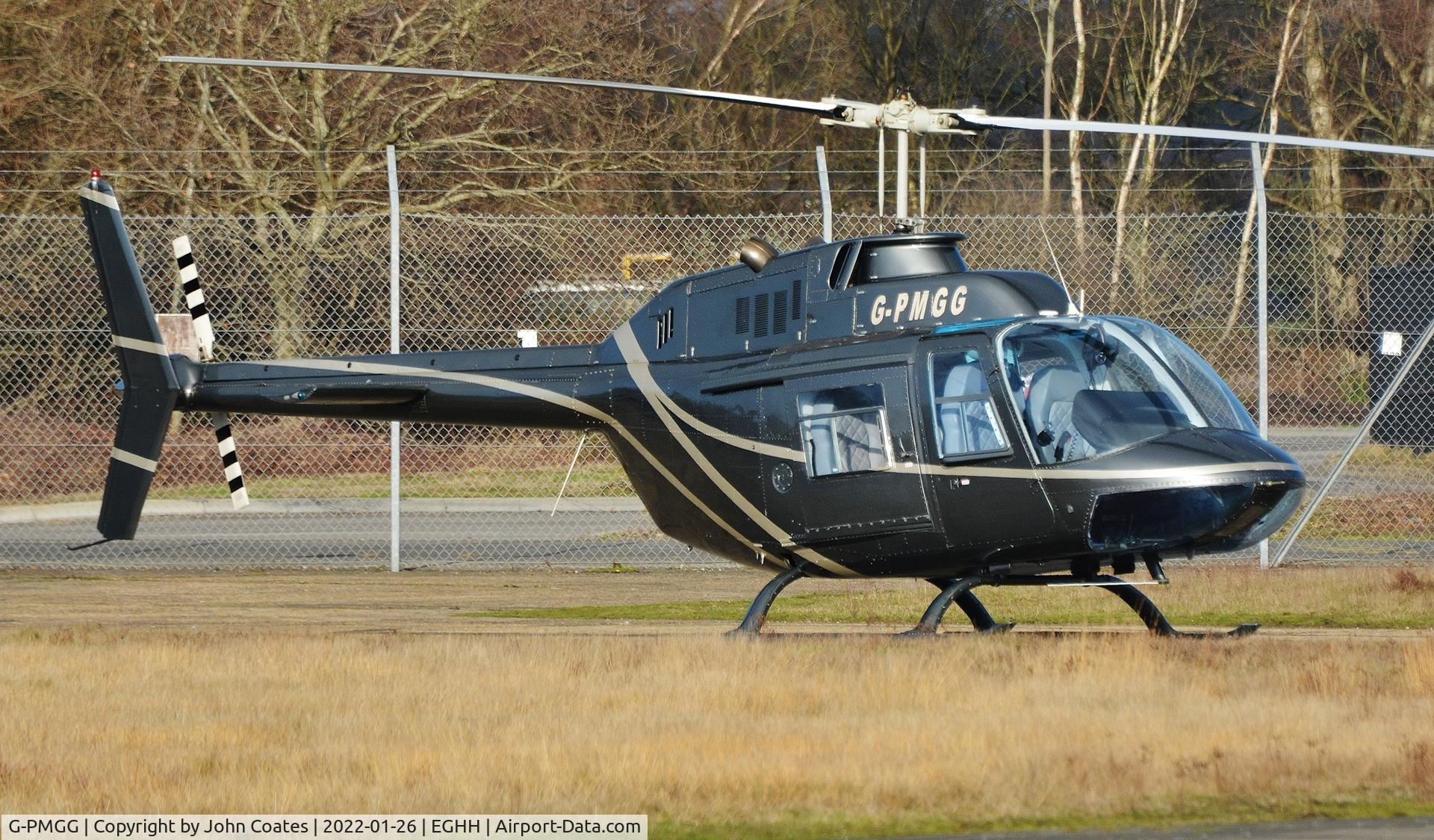 G-PMGG, 1970 Agusta AB-206A JetRanger C/N 8185, Visitor at Bliss Avn.