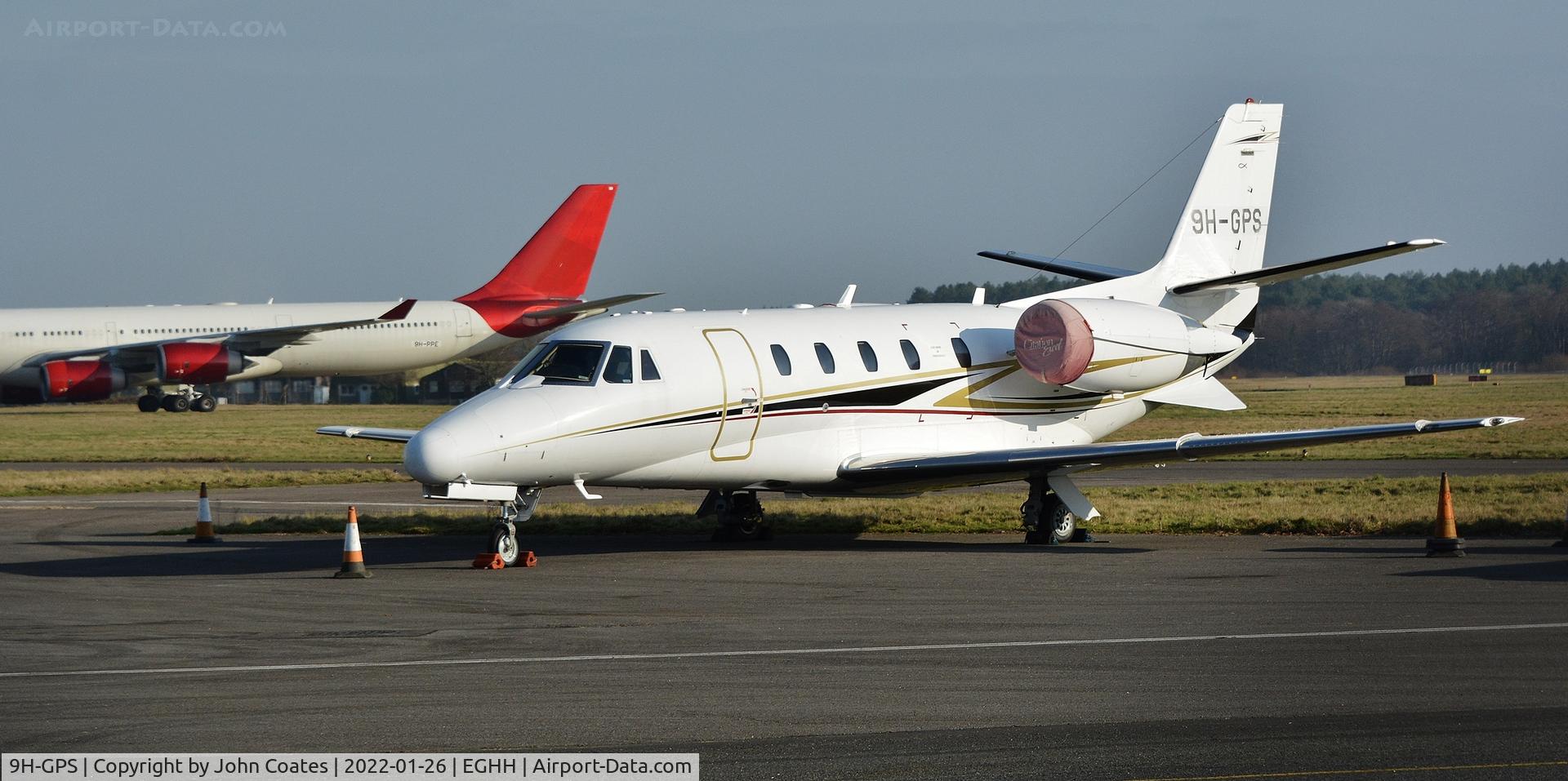 9H-GPS, 2002 Cessna 560XL Citation Excel C/N 560-5249, At Technicair