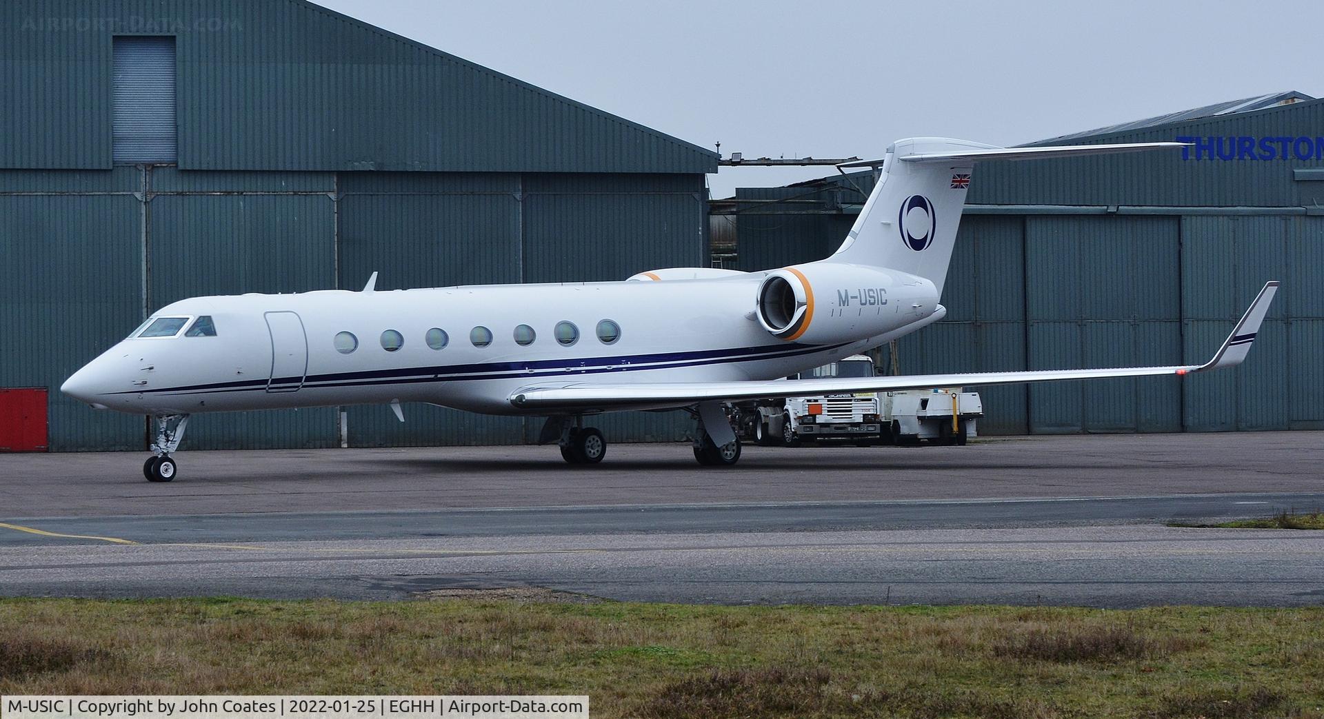 M-USIC, 2012 Gulfstream Aerospace V-SP G550 C/N 5394, At Thurston Avn.