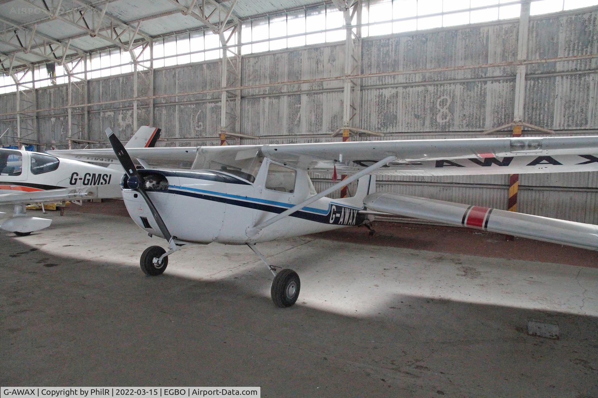 G-AWAX, 1963 Cessna 150D C/N 150-60153, G-AWAX 1963 Cessna 150D Halfpenny Green