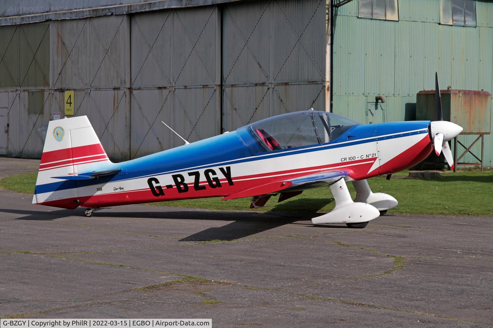 G-BZGY, 1995 Dyn'Aero CR-100 C/N 21, G-BZGY 1995 Dyn'Aero CR100 Halfpenny Green