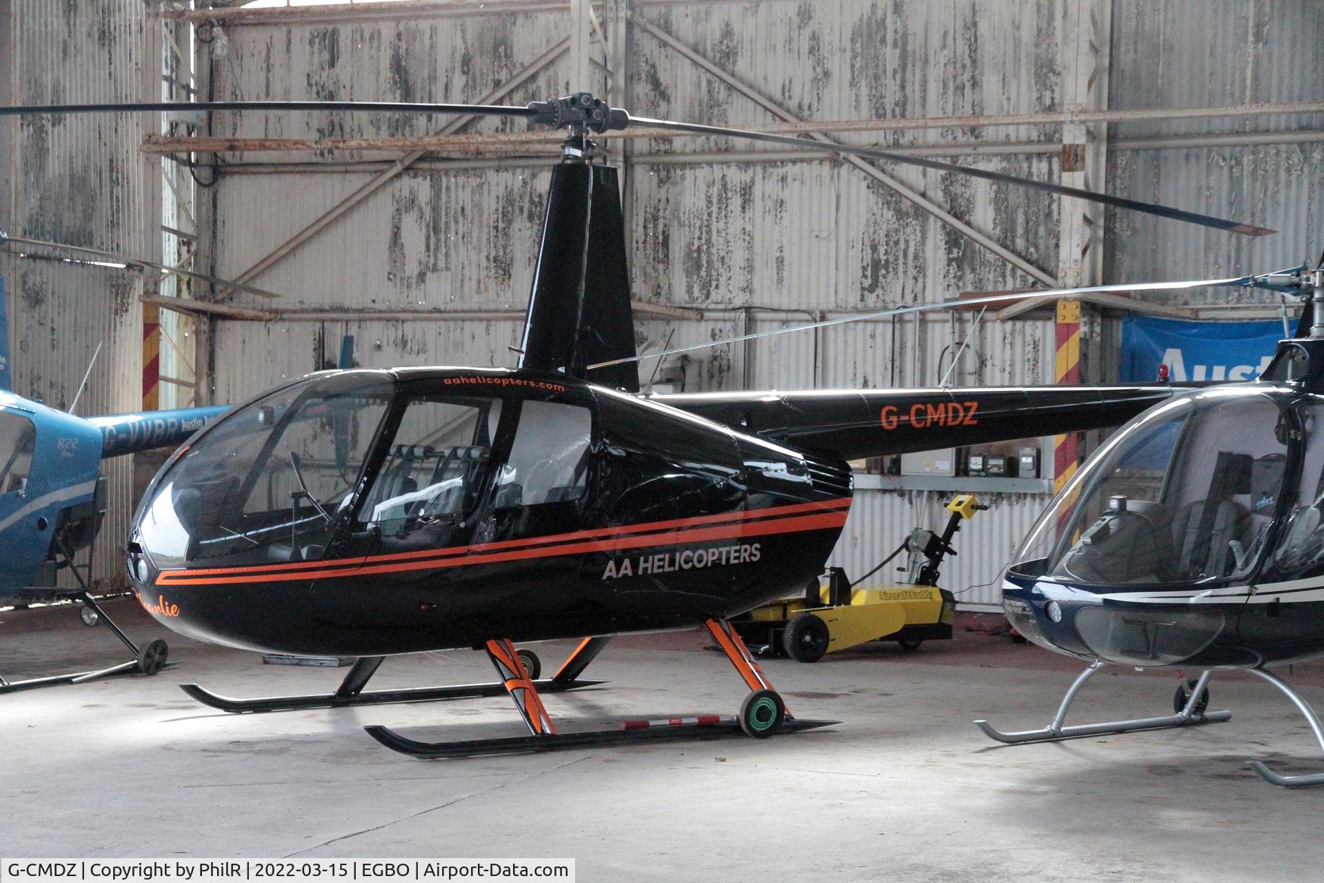 G-CMDZ, 2001 Robinson R44 Raven II C/N 0966, G-CMDZ 2001 Robinson R44 Raven ll Halfpenny Green