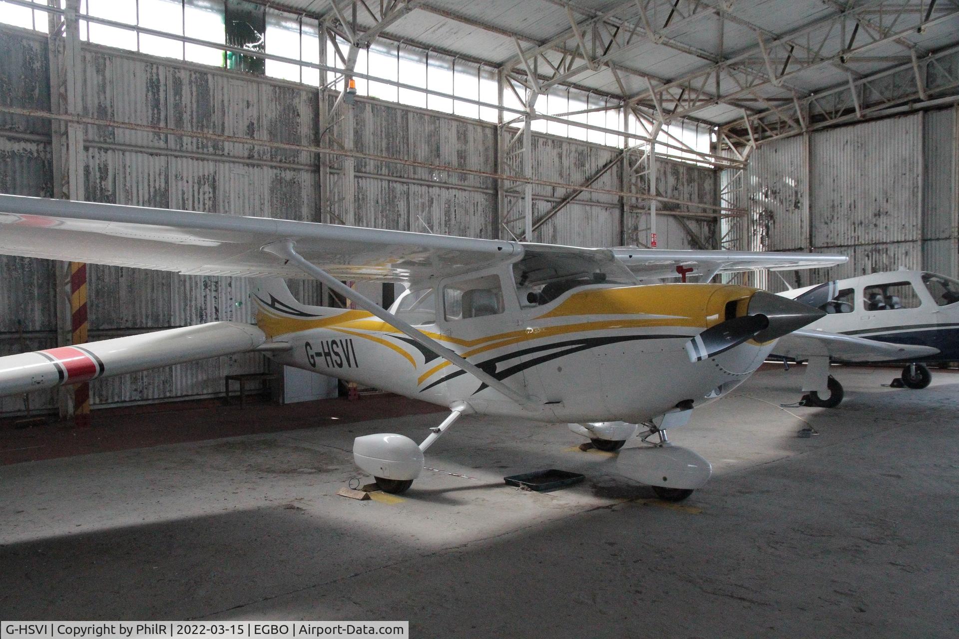 G-HSVI, 1974 Reims FR172F Reims Rocket C/N 0487, G-HSVI 1974 Cessna FR172J Halfpenny Green