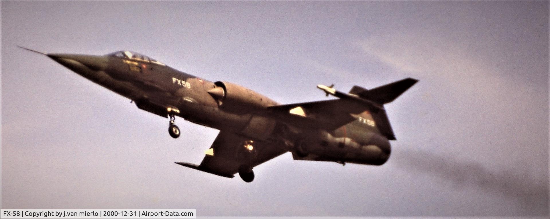 FX-58, Lockheed F-104G Starfighter C/N 683-9101, Slide scan