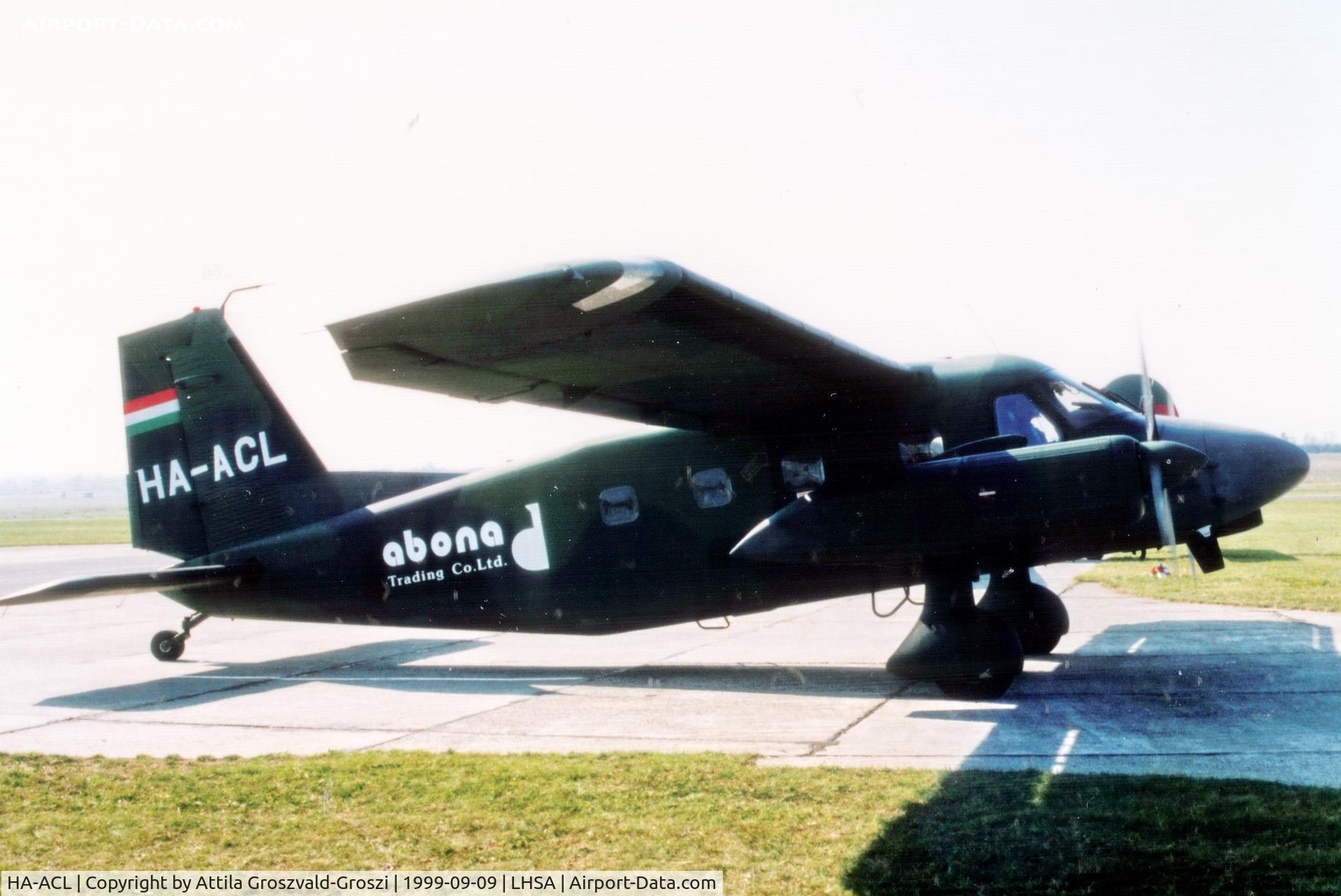 HA-ACL, 1973 Dornier Do-28G-92 Skyservant C/N 4125, LHSA - Szentkirályszabadja Airport, Hungary - 1999 Airshow