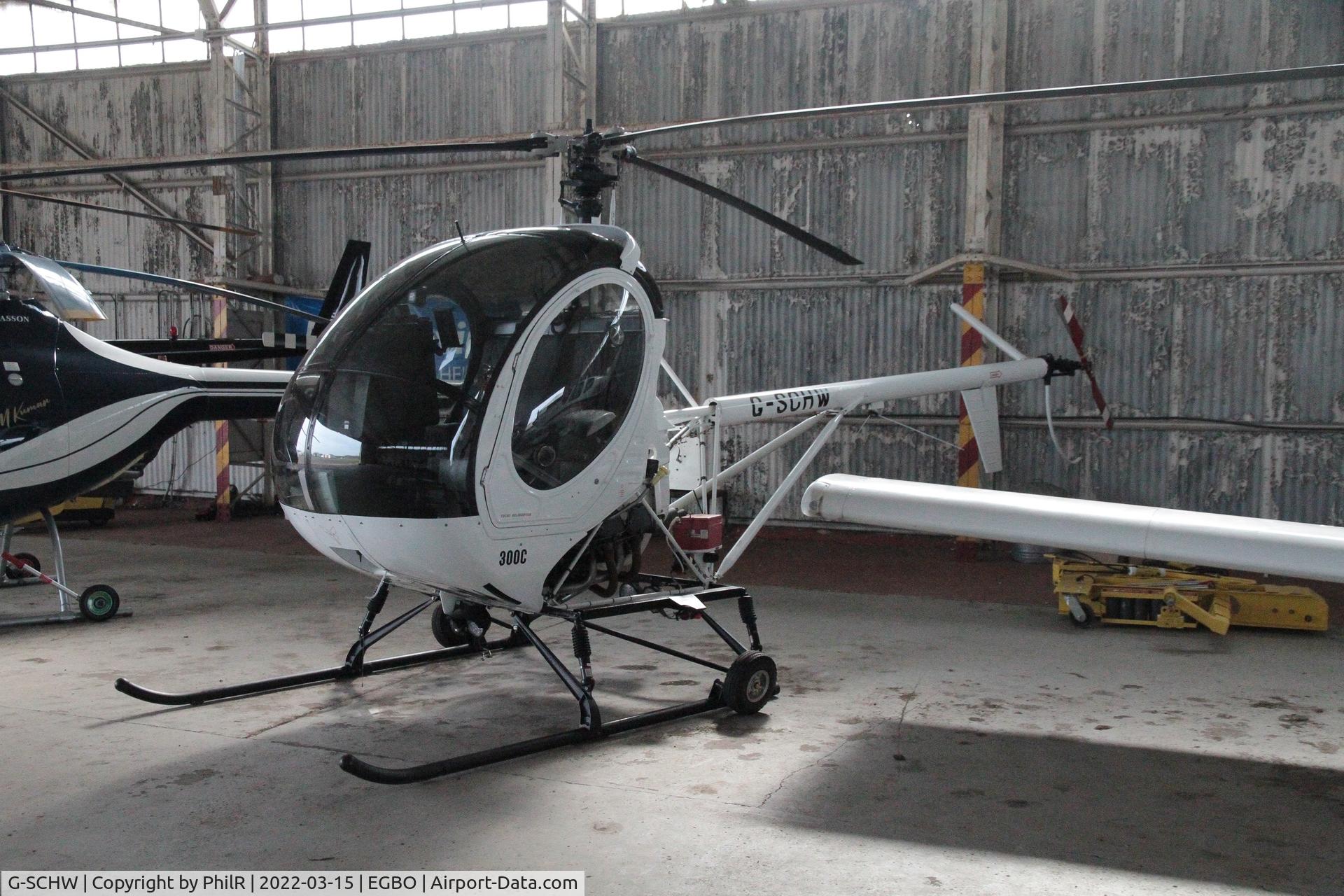 G-SCHW, 2008 Schweizer 269C C/N S 1912, G-SCHW 2008 Schweizer 269C Halfpenny Green