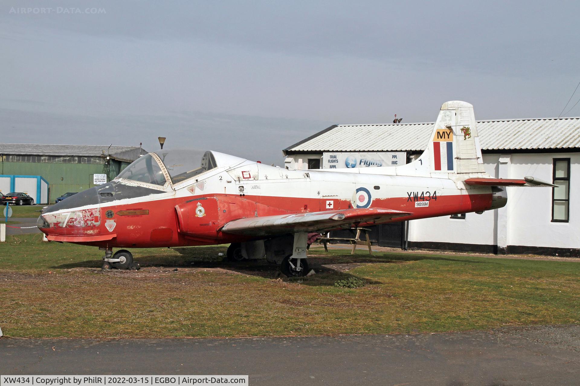XW434, 1972 BAC 84 Jet Provost T.5A C/N EEP/JP/1056, XW434 1972 Hunting Jet Provost T5A Halfpenny Green