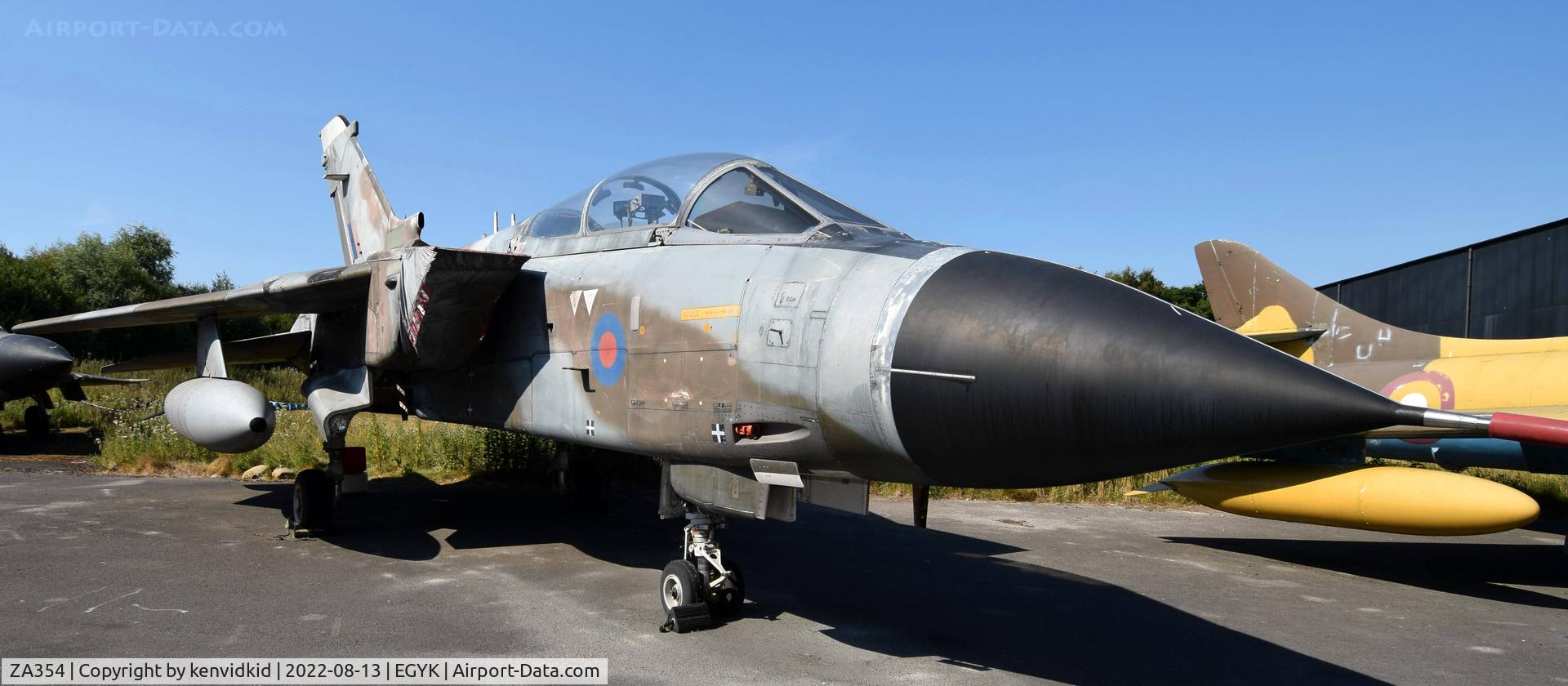 ZA354, 1980 Panavia Tornado GR.1 C/N 030/BS007/3015, At the Yorkshire Air Museum.