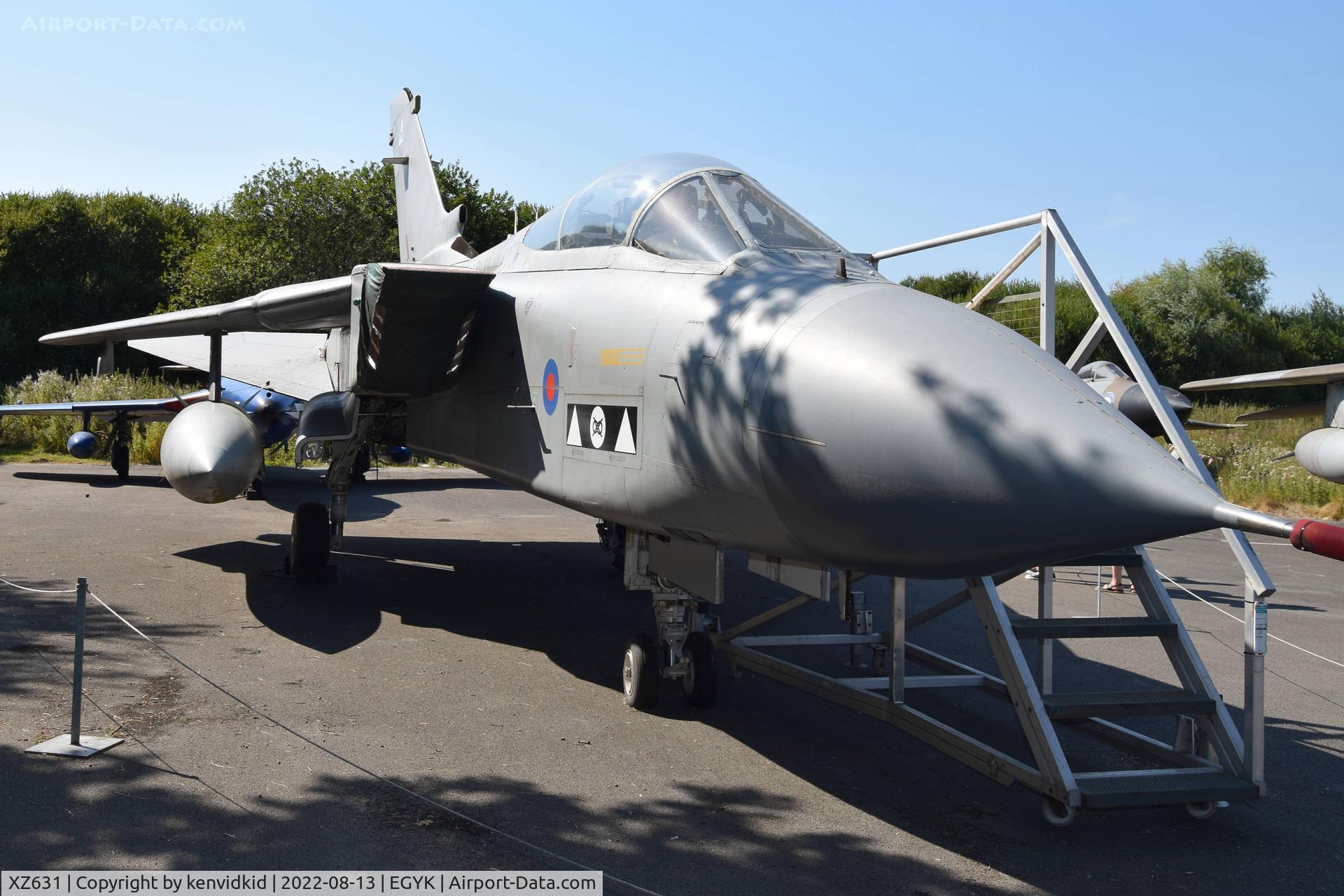 XZ631, 1978 Panavia Tornado GR.1 C/N P.15, At the Yorkshire Air Museum.