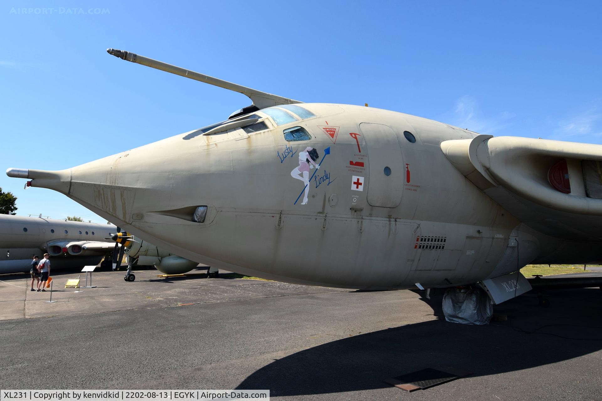 XL231, 1962 Handley Page Victor K.2 C/N HP80/76, At the Yorkshire Air Museum.